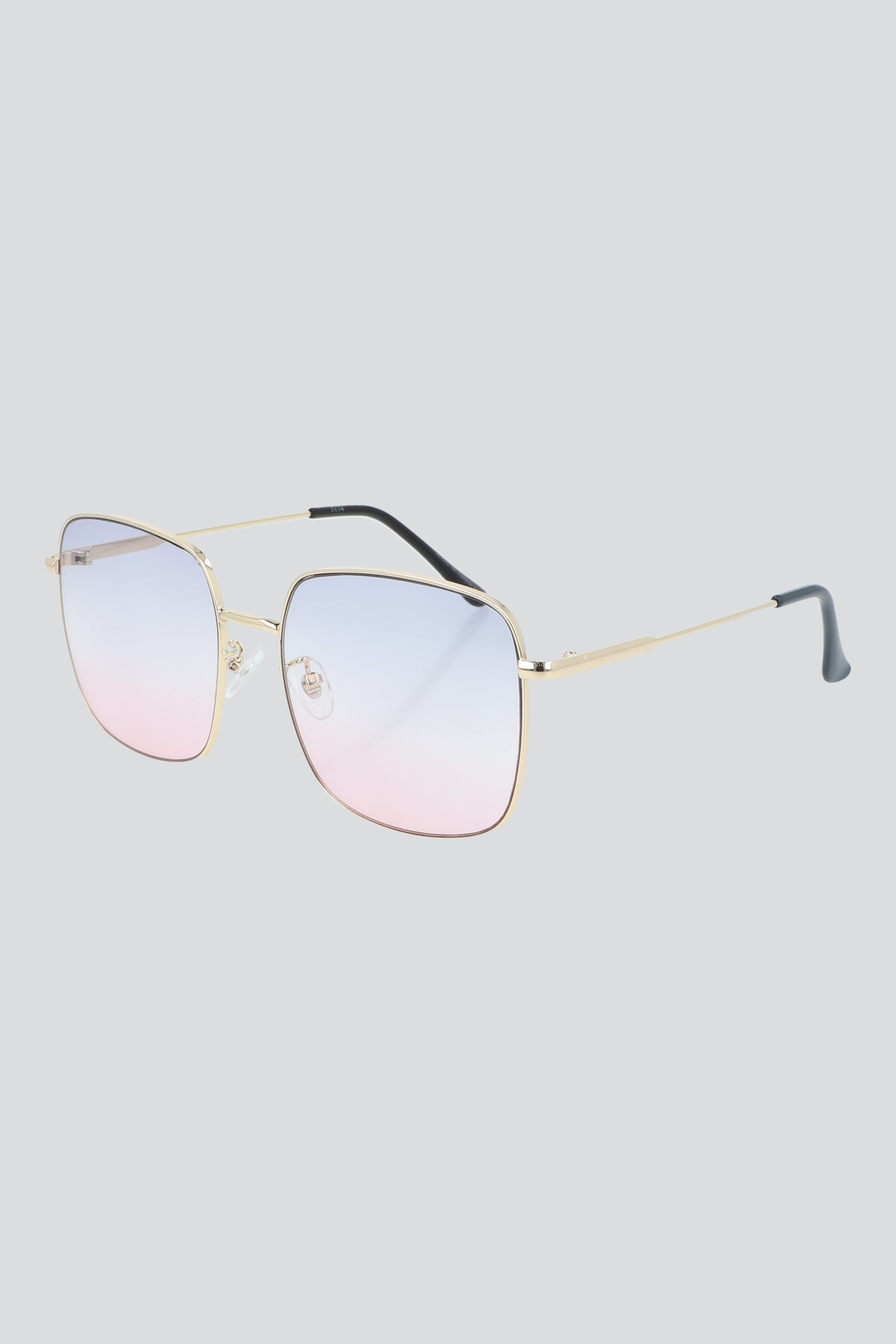 Lentes cuadrado delgado color ROSA