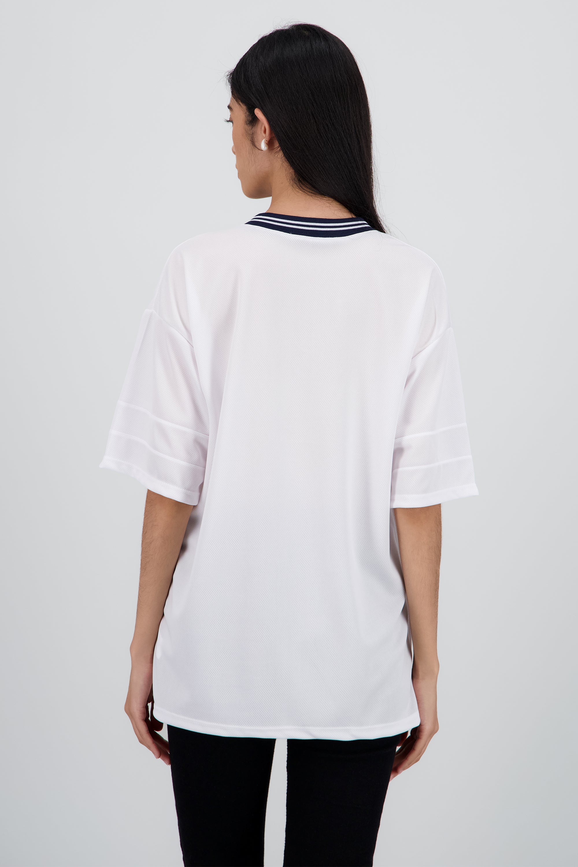Playera oversize estampado numero MARINO COMBO