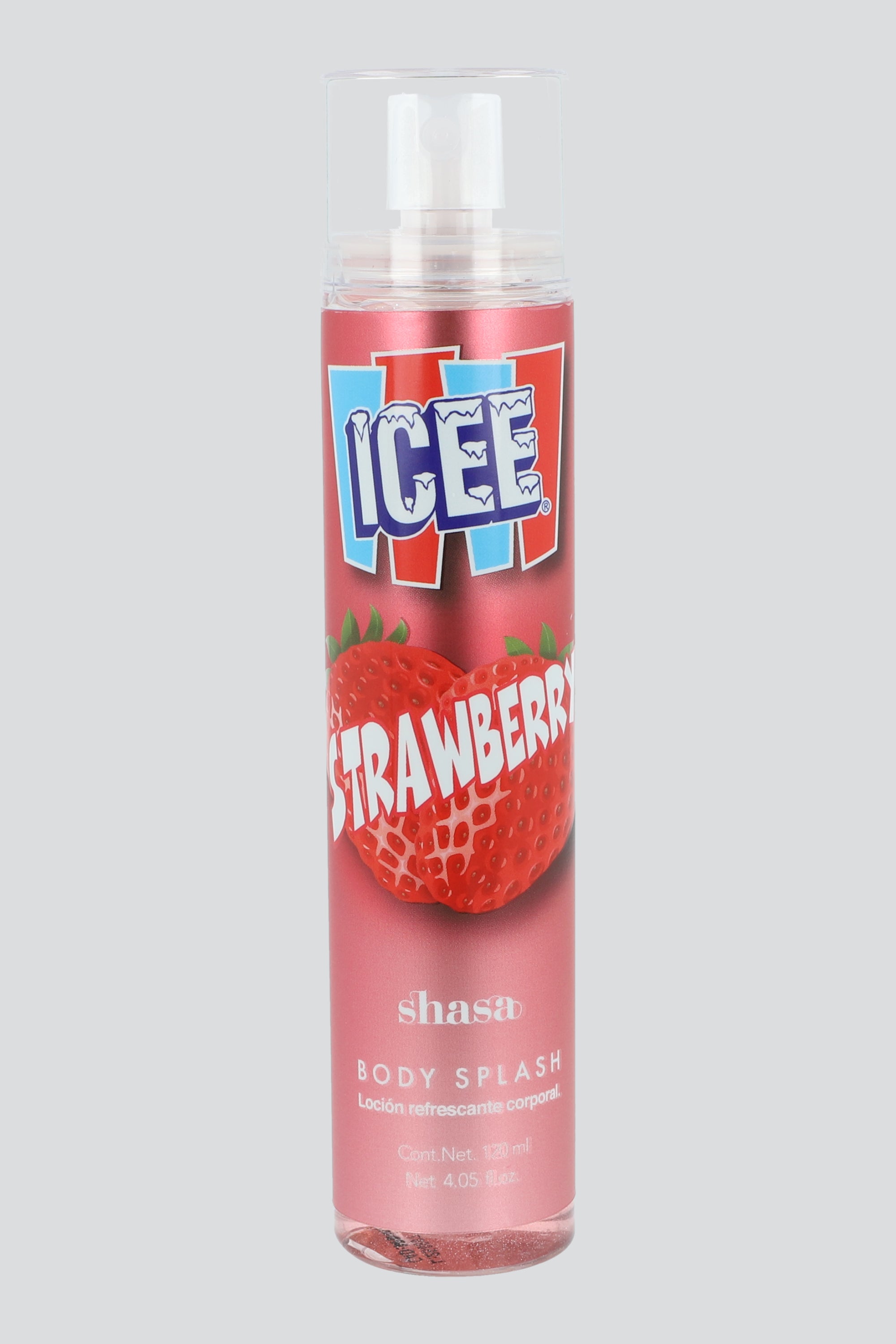 Body splash icee strawberry glitter 120 ml ROSA