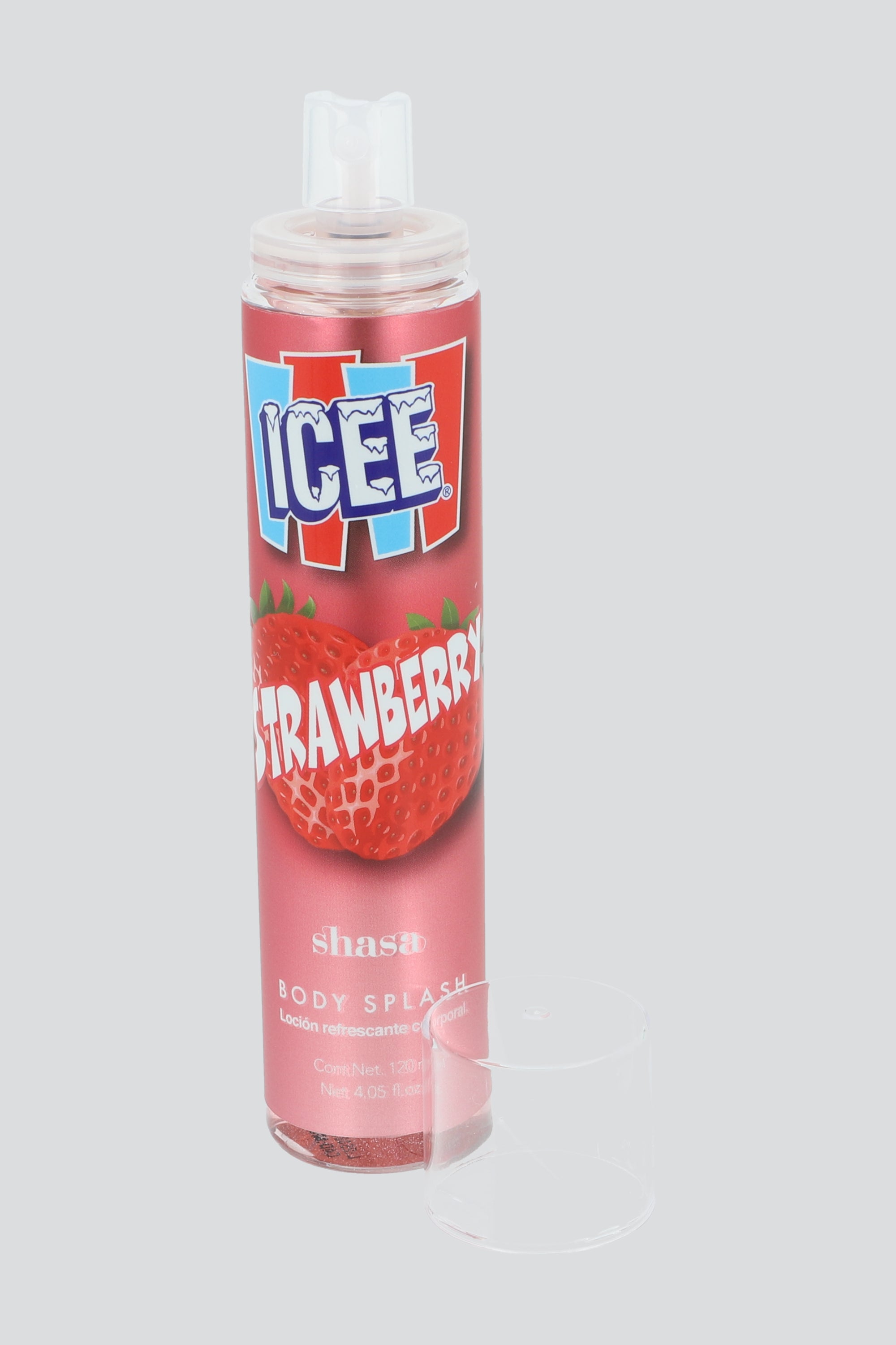 Body splash icee strawberry glitter 120 ml ROSA