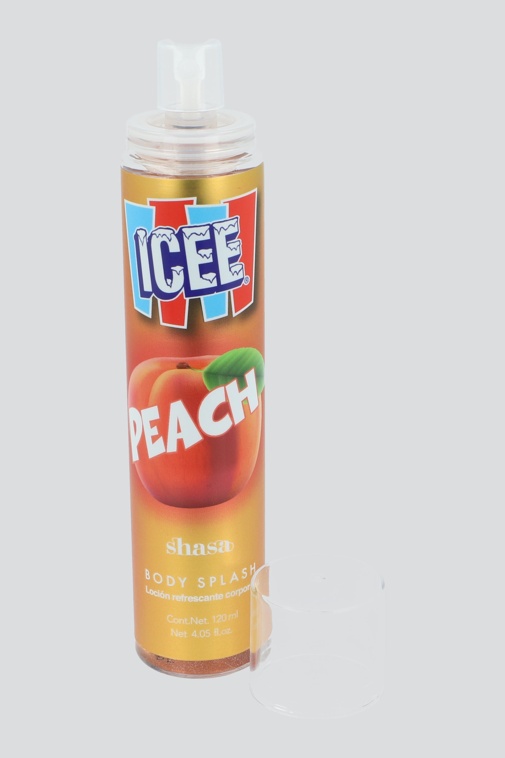 Body splash icee peach glitter 120ml DURAZNO