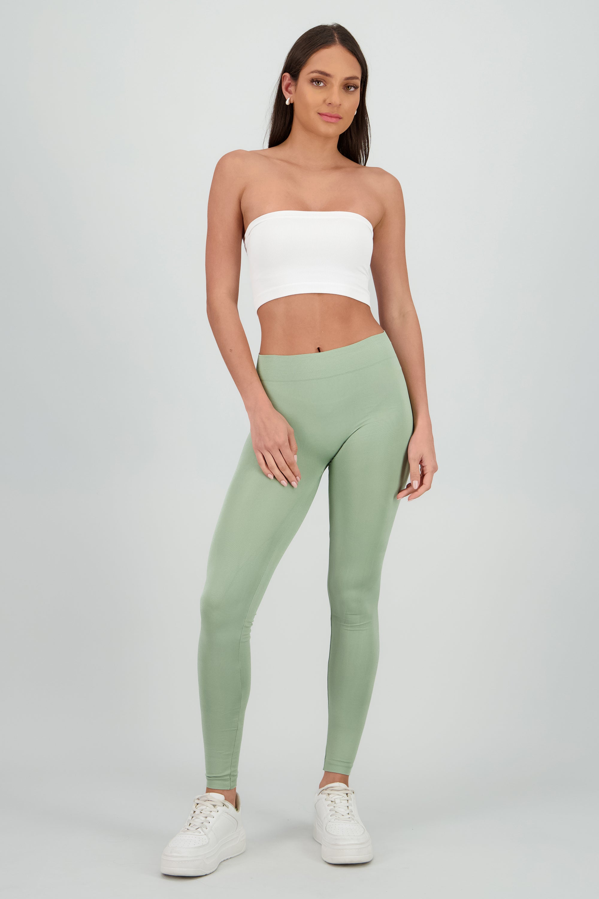 Leggings Seamless Cintura Media SAGE