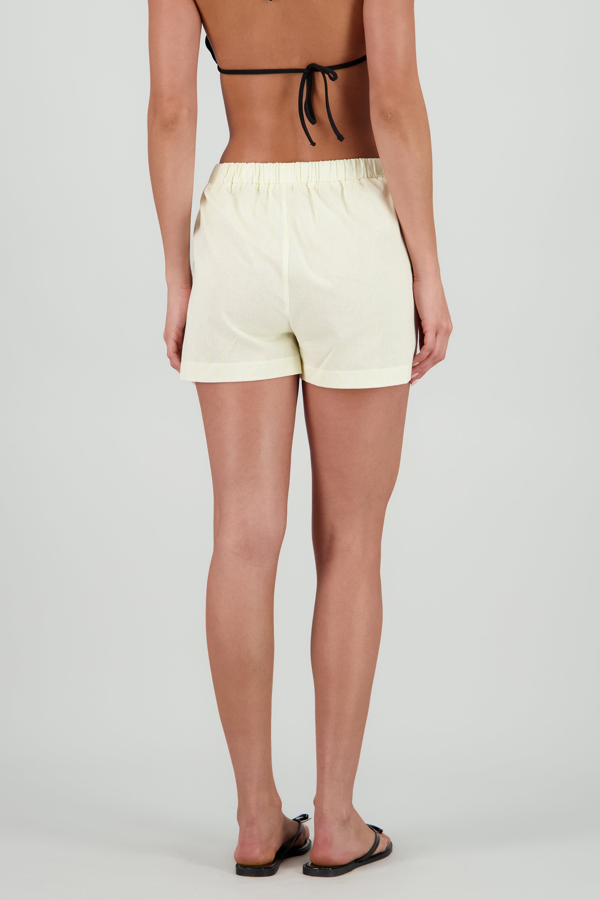 Short estampado fruta AMARILLO PASTEL
