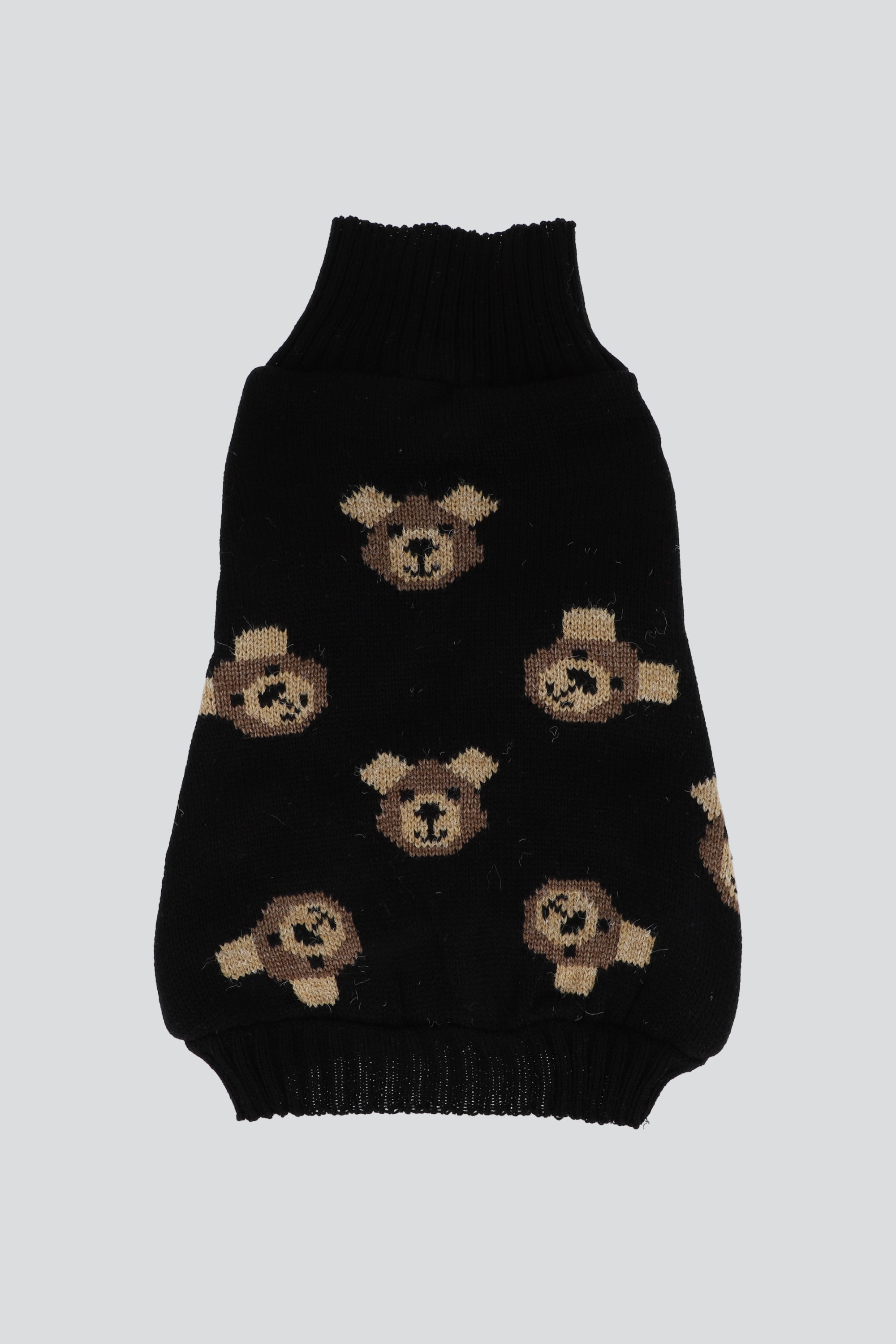 Sueter para mascota ositos NEGRO