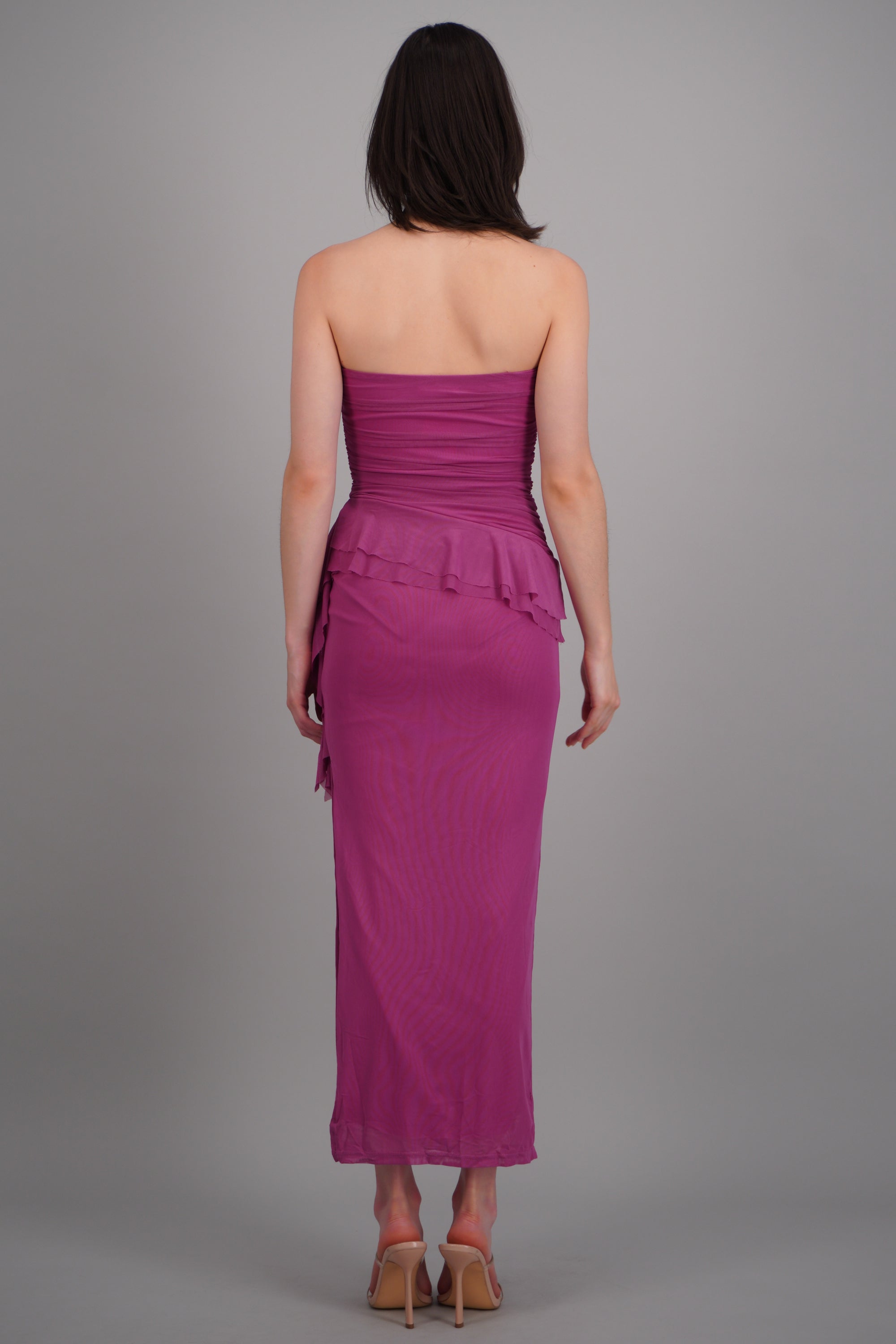 Maxi vestido mesh olanes MALVA