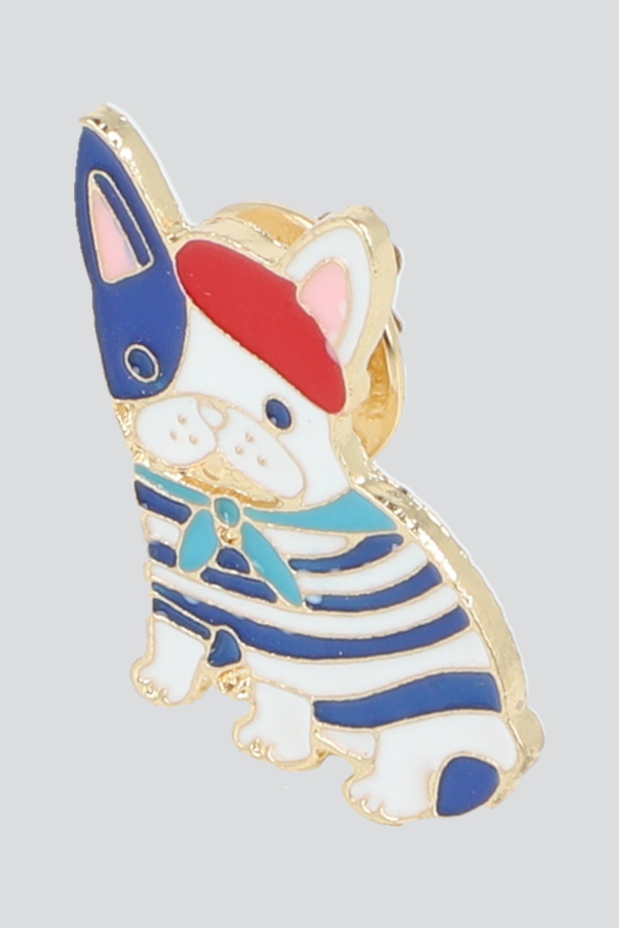 Pin perrito frances ROJO