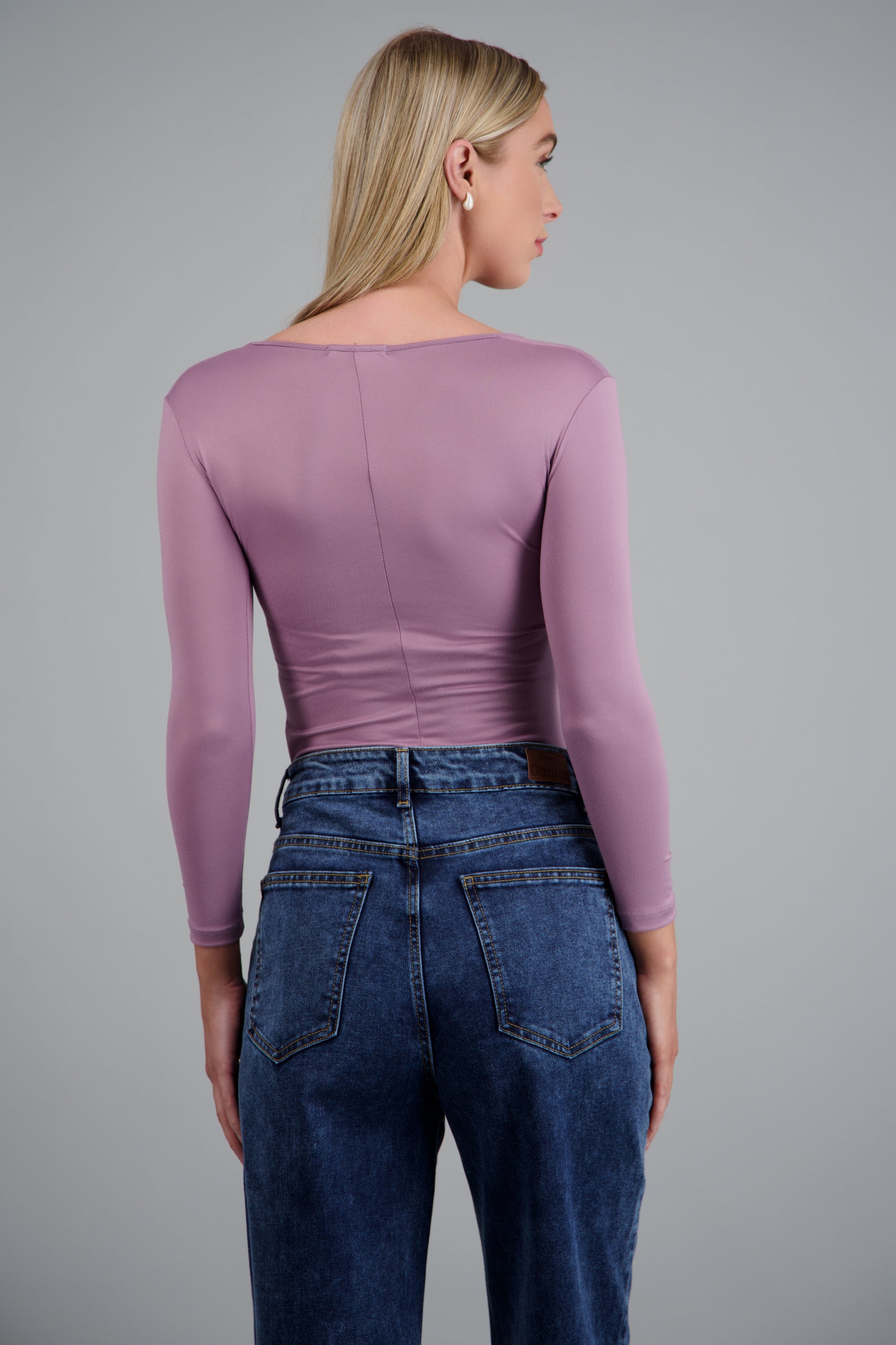 Bodysuit Liso Cuello Scoop LILA