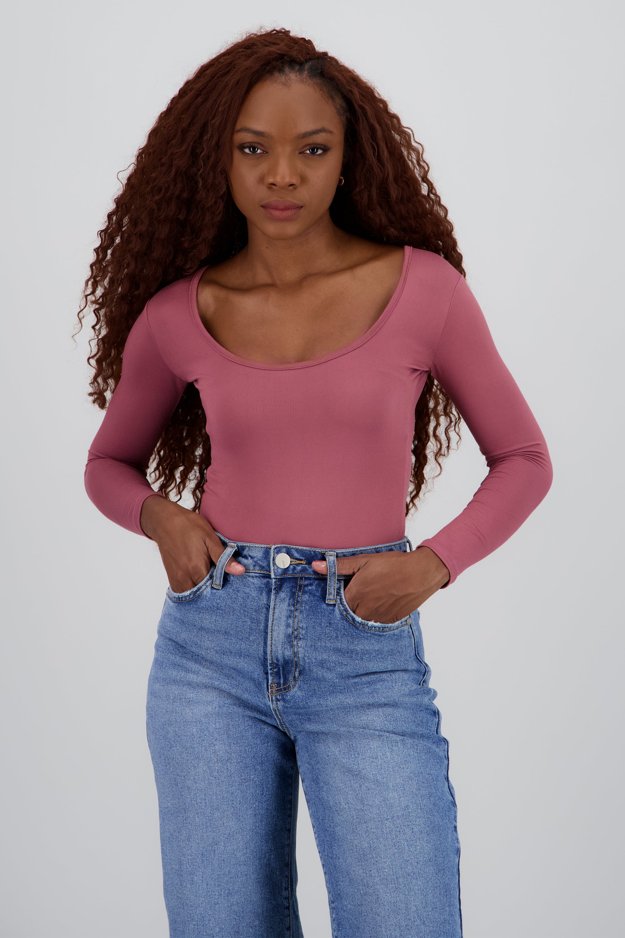 Bodysuit Liso Cuello Scoop MALVA