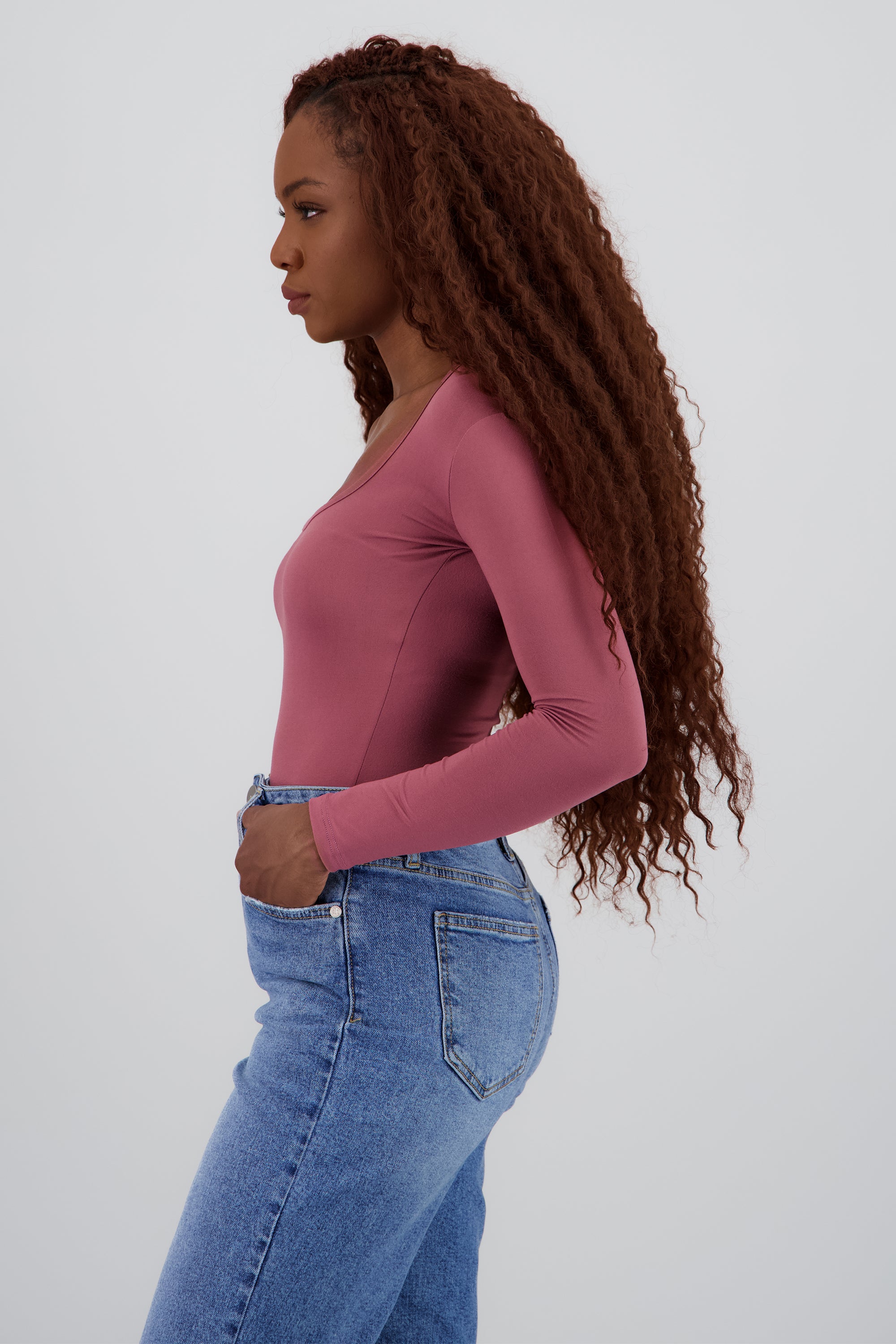 Bodysuit Liso Cuello Scoop MALVA