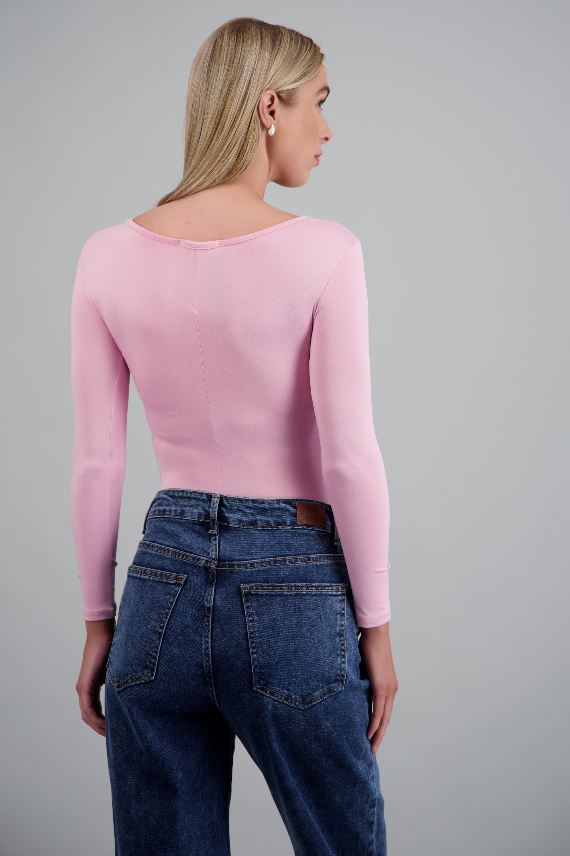 Bodysuit Liso Cuello Scoop ROSA PASTEL