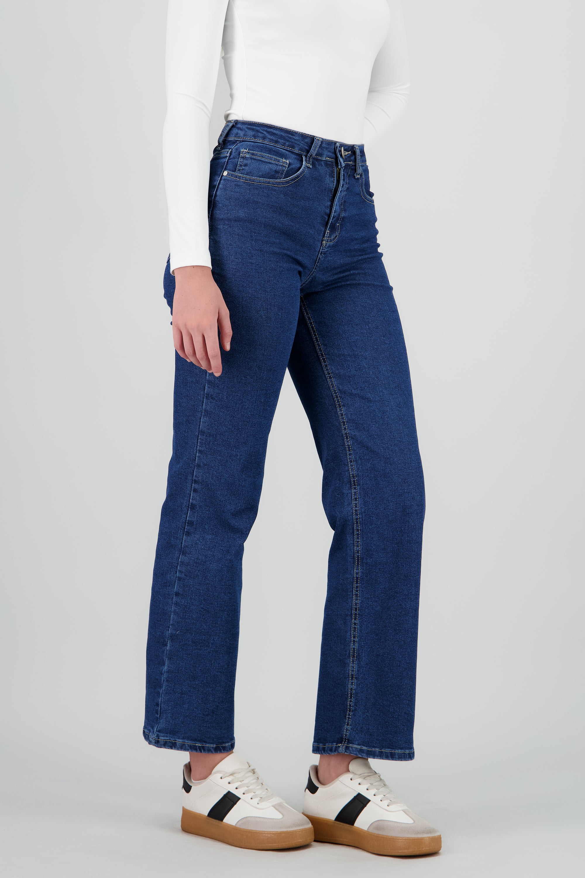 Jeans straight confort STONE MEDIO