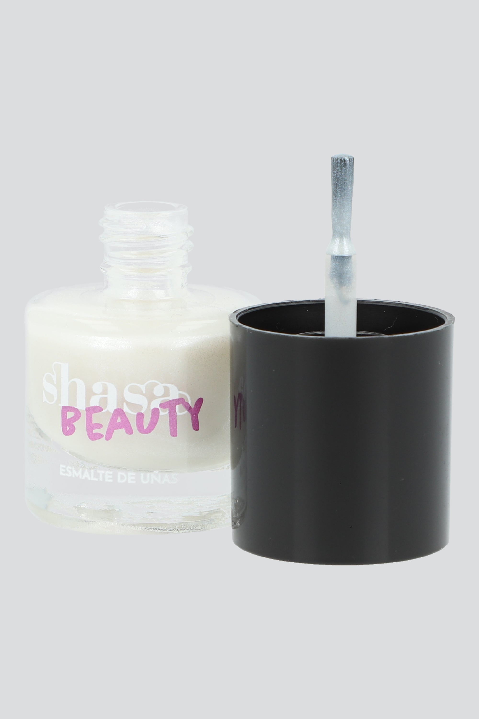 Esmalte mini brillos BLANCO