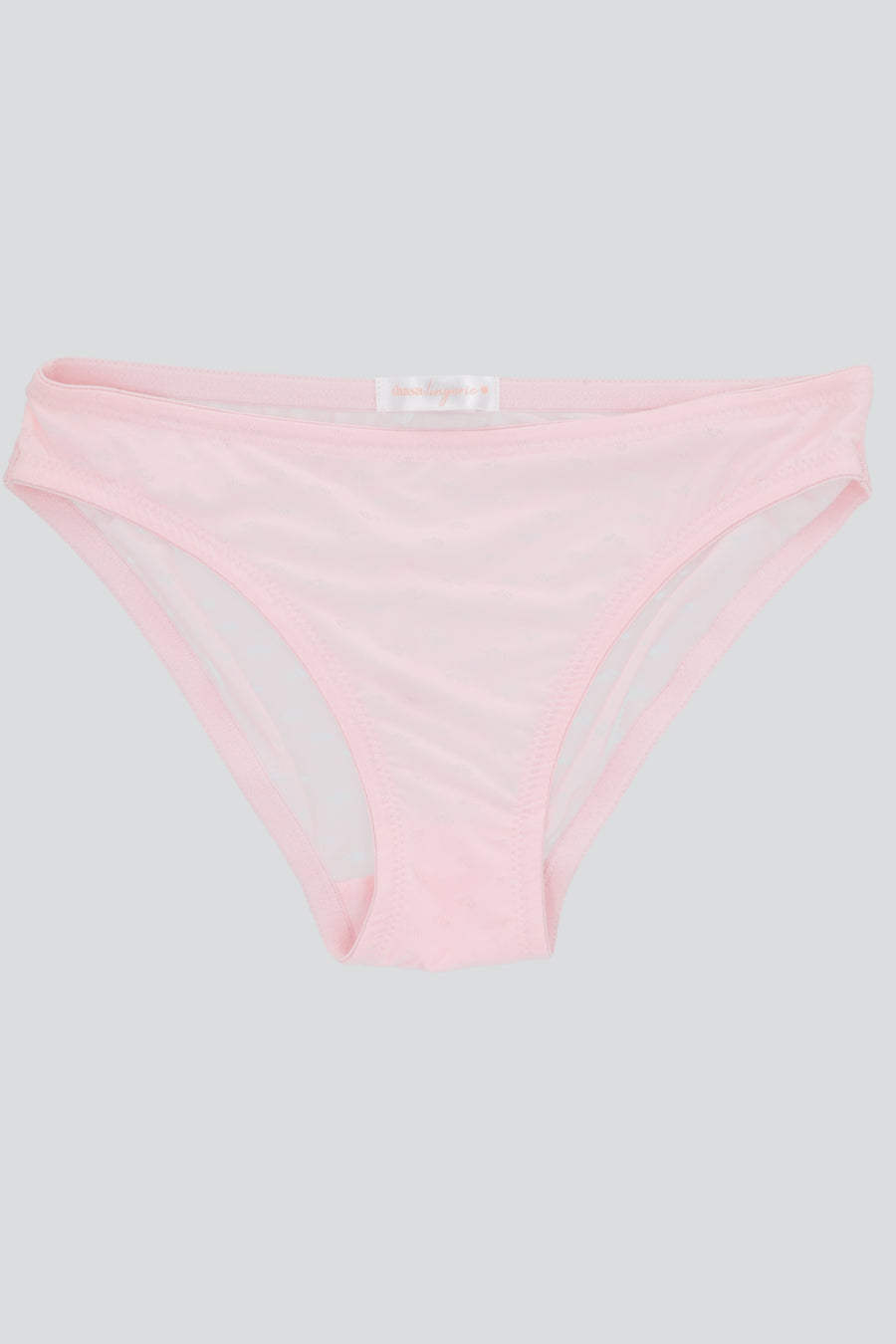 Bikini calado corazones