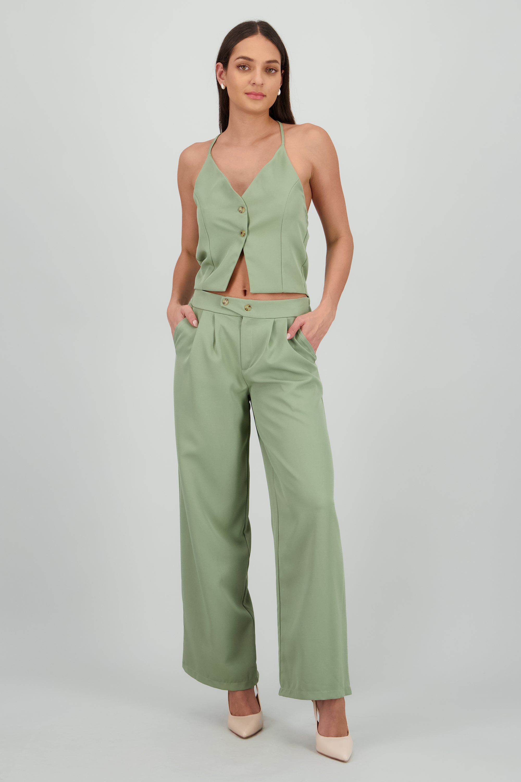 PANTALON DET PINZAS SAGE