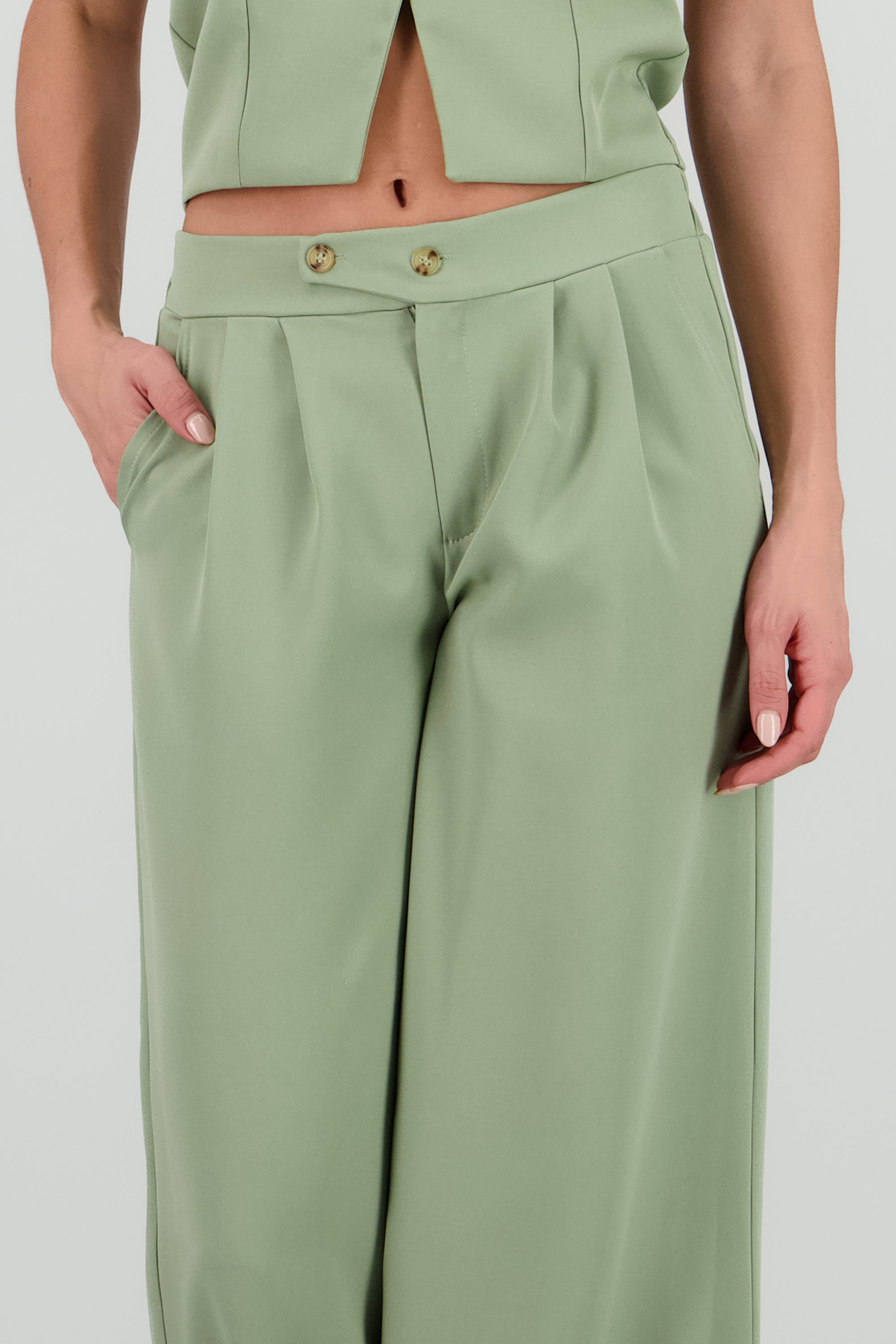 PANTALON DET PINZAS SAGE