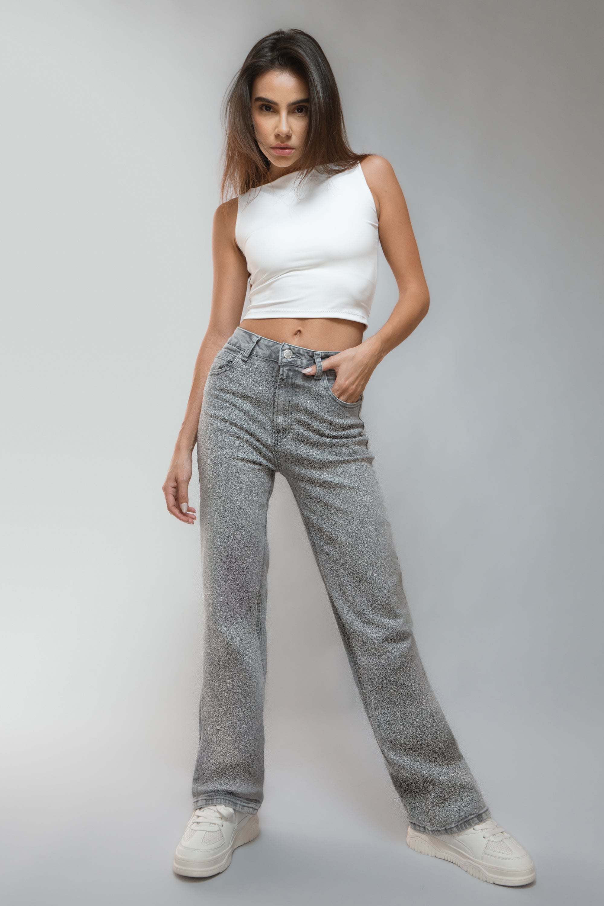 Jeans straight slim