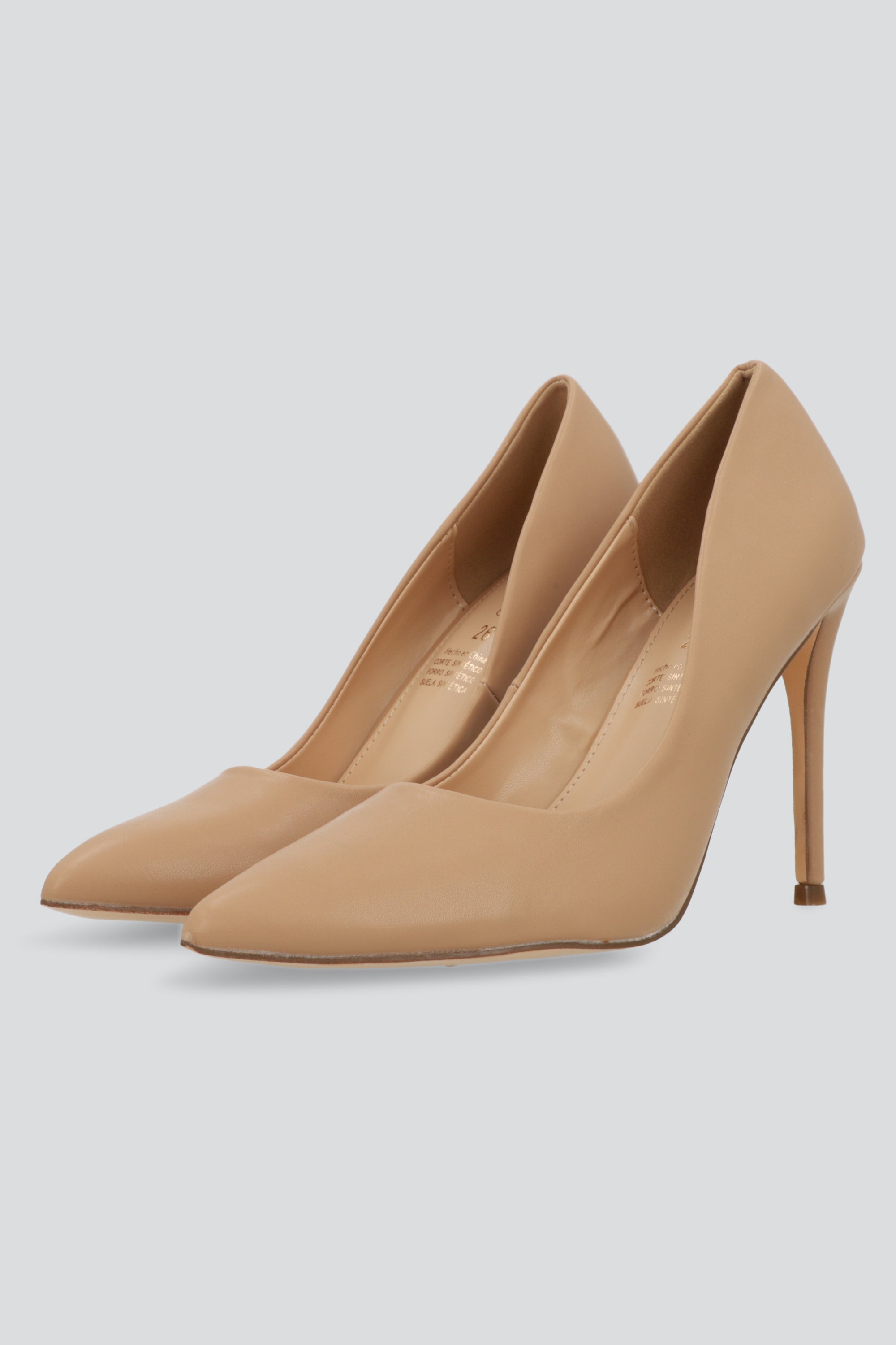 Tacon puntal sencillo alto NUDE