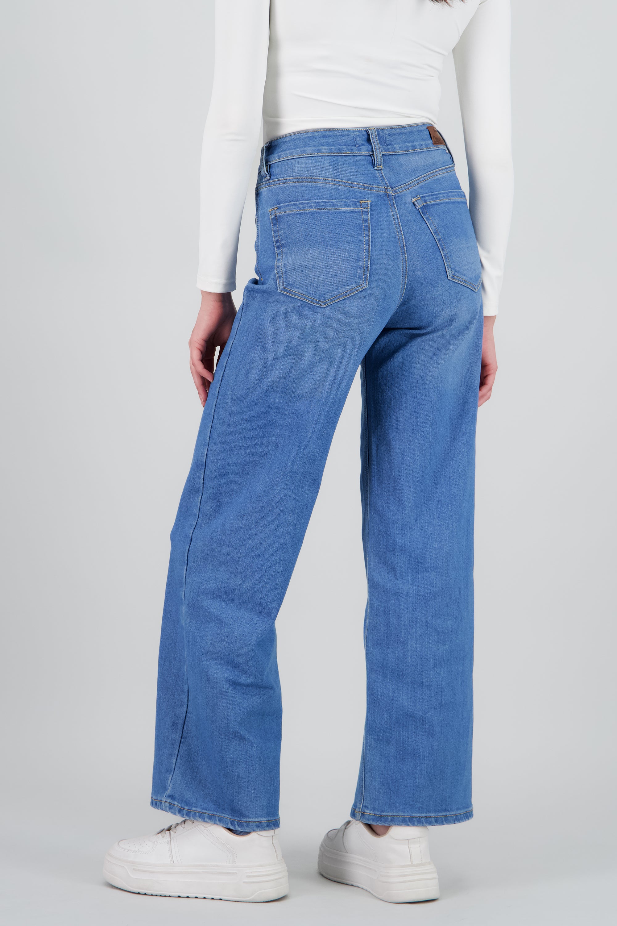 Jeans wide leg ultra confort MEDIUM WASH