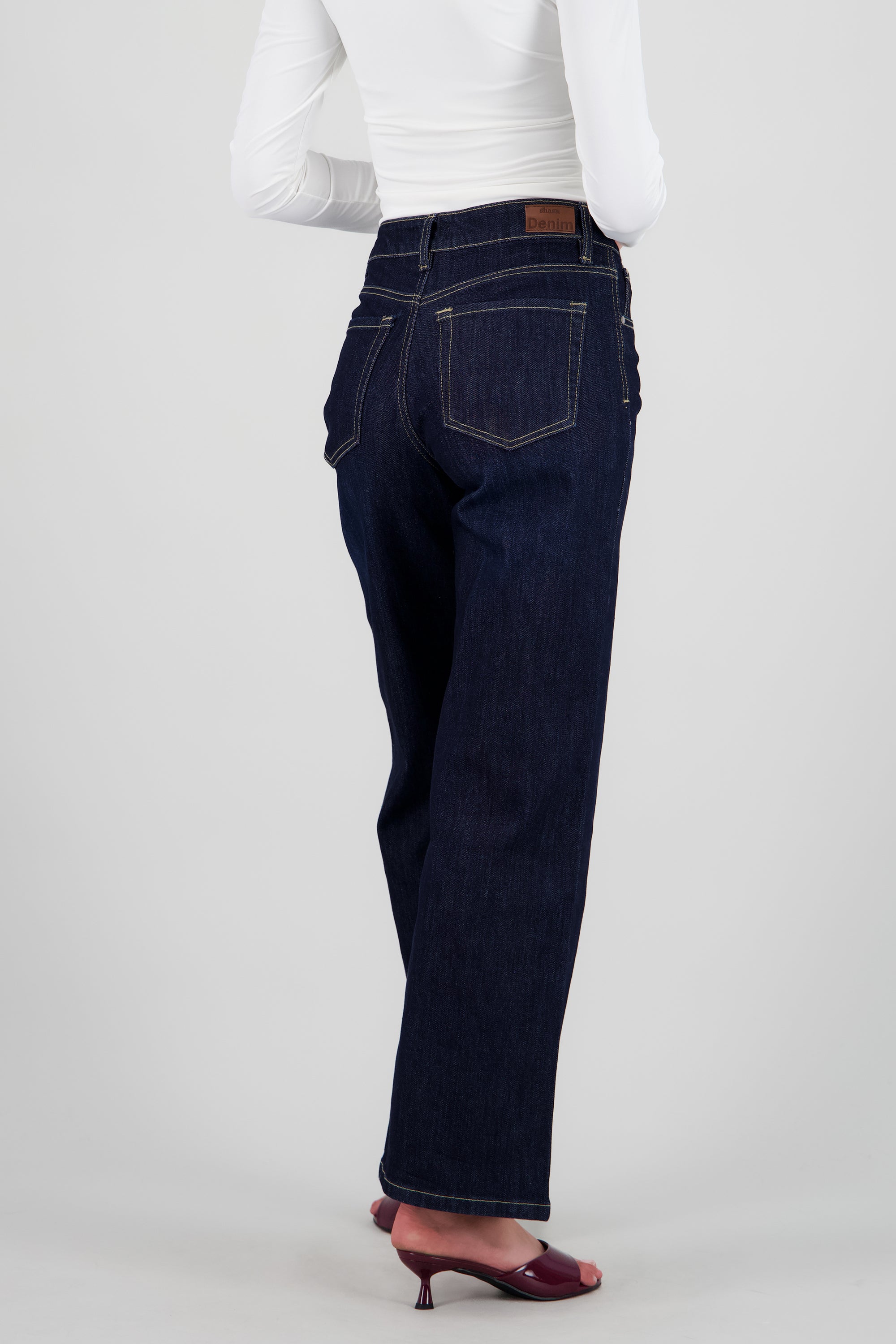 Jeans wide leg ultra confort INDIGO