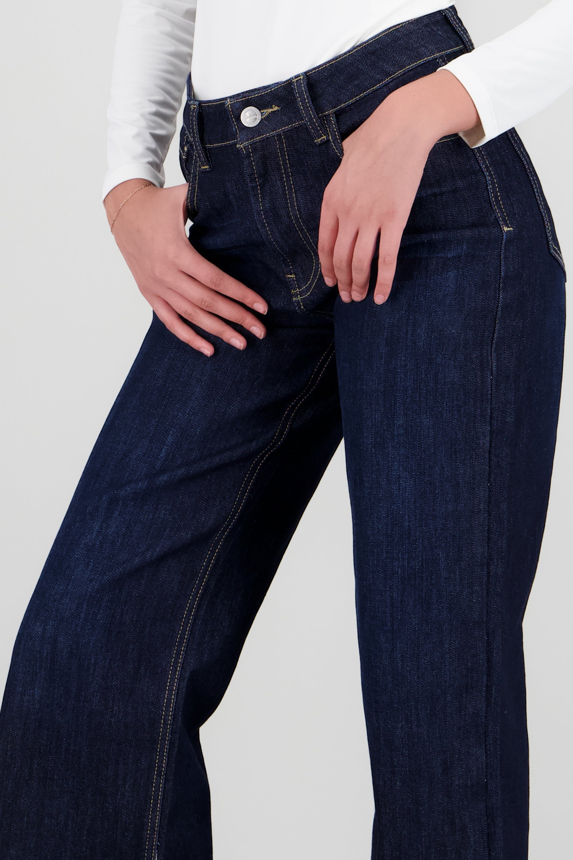 Jeans wide leg ultra confort INDIGO