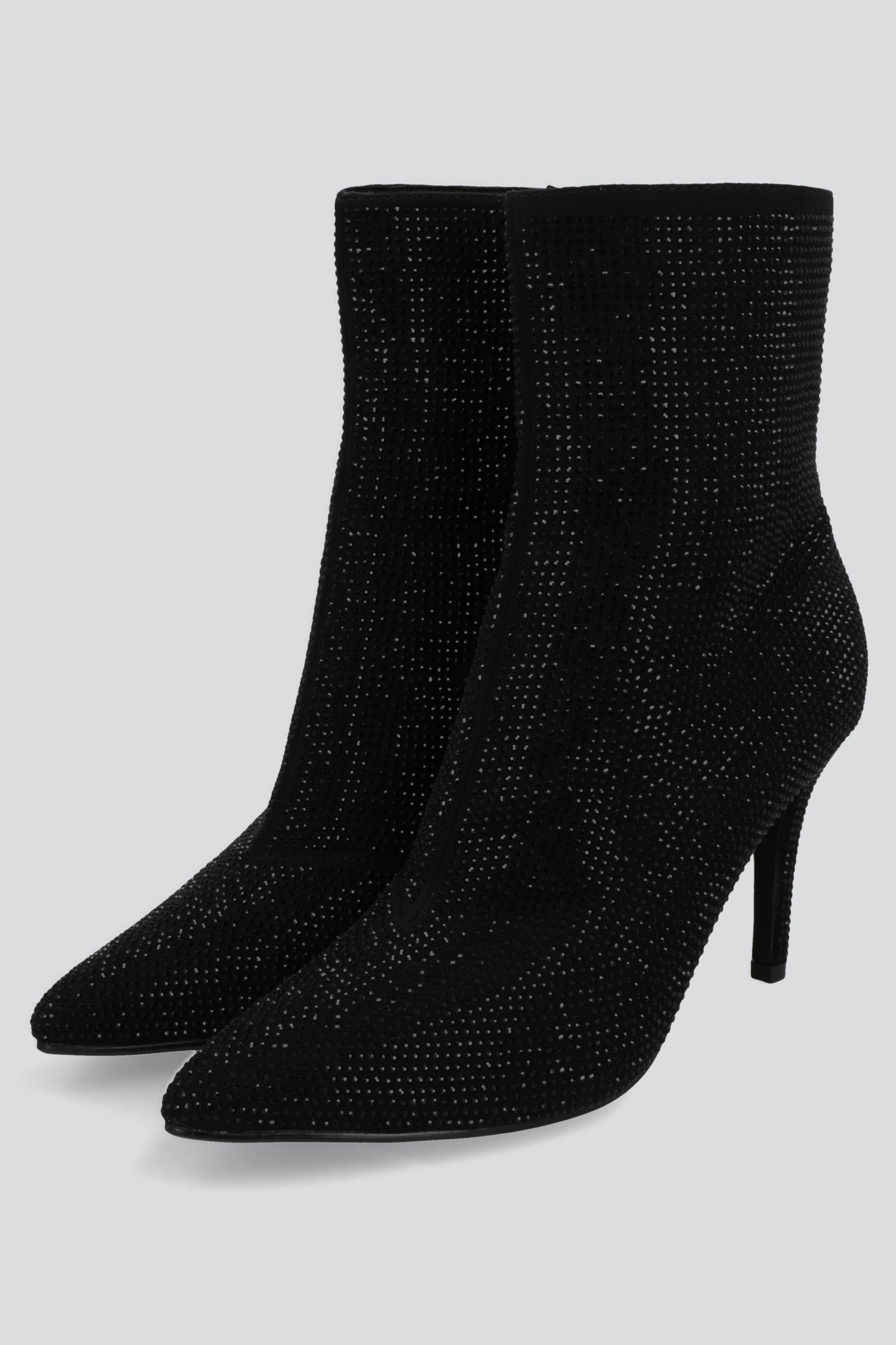 Botín Puntal Brillos NEGRO