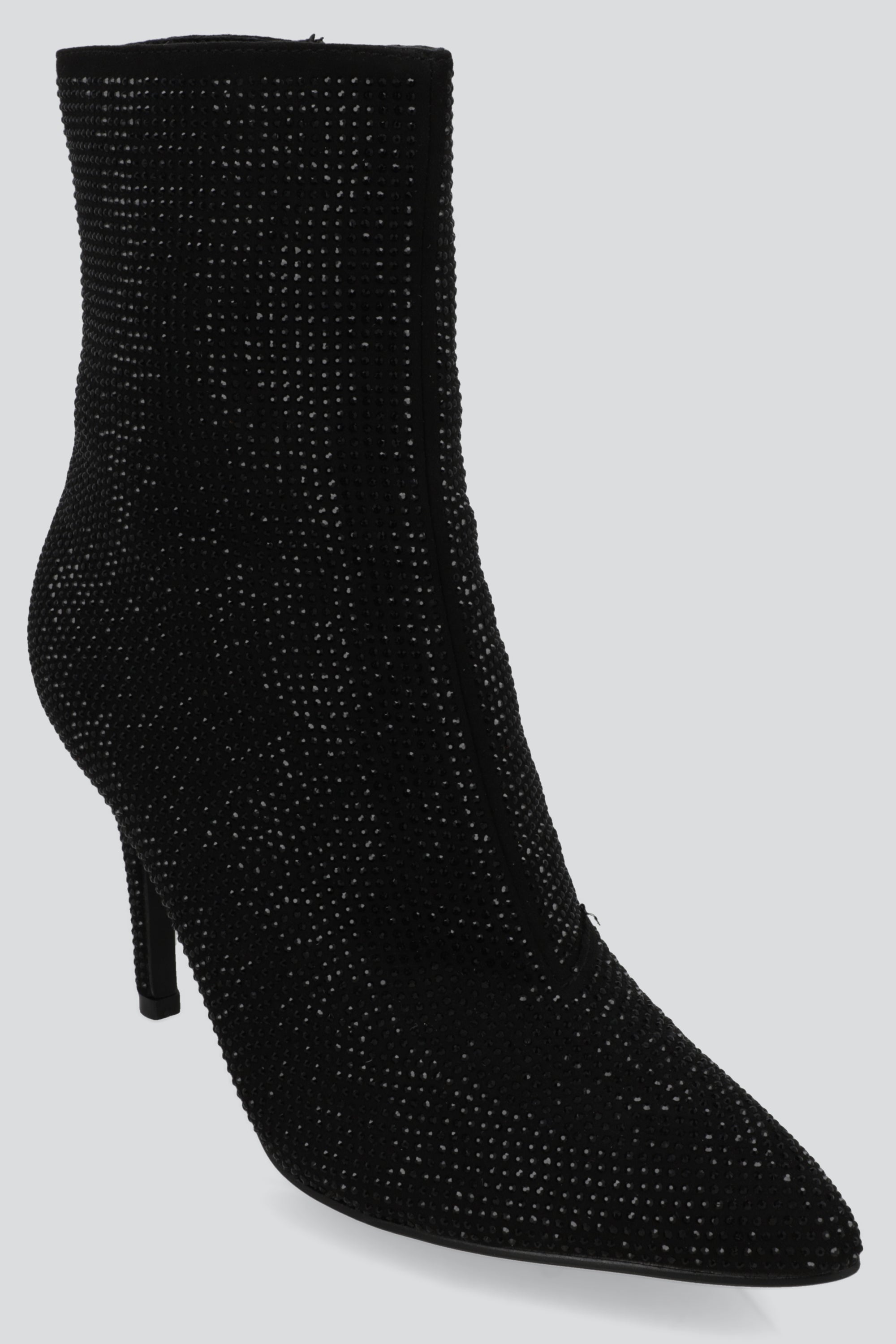 Botín Puntal Brillos NEGRO