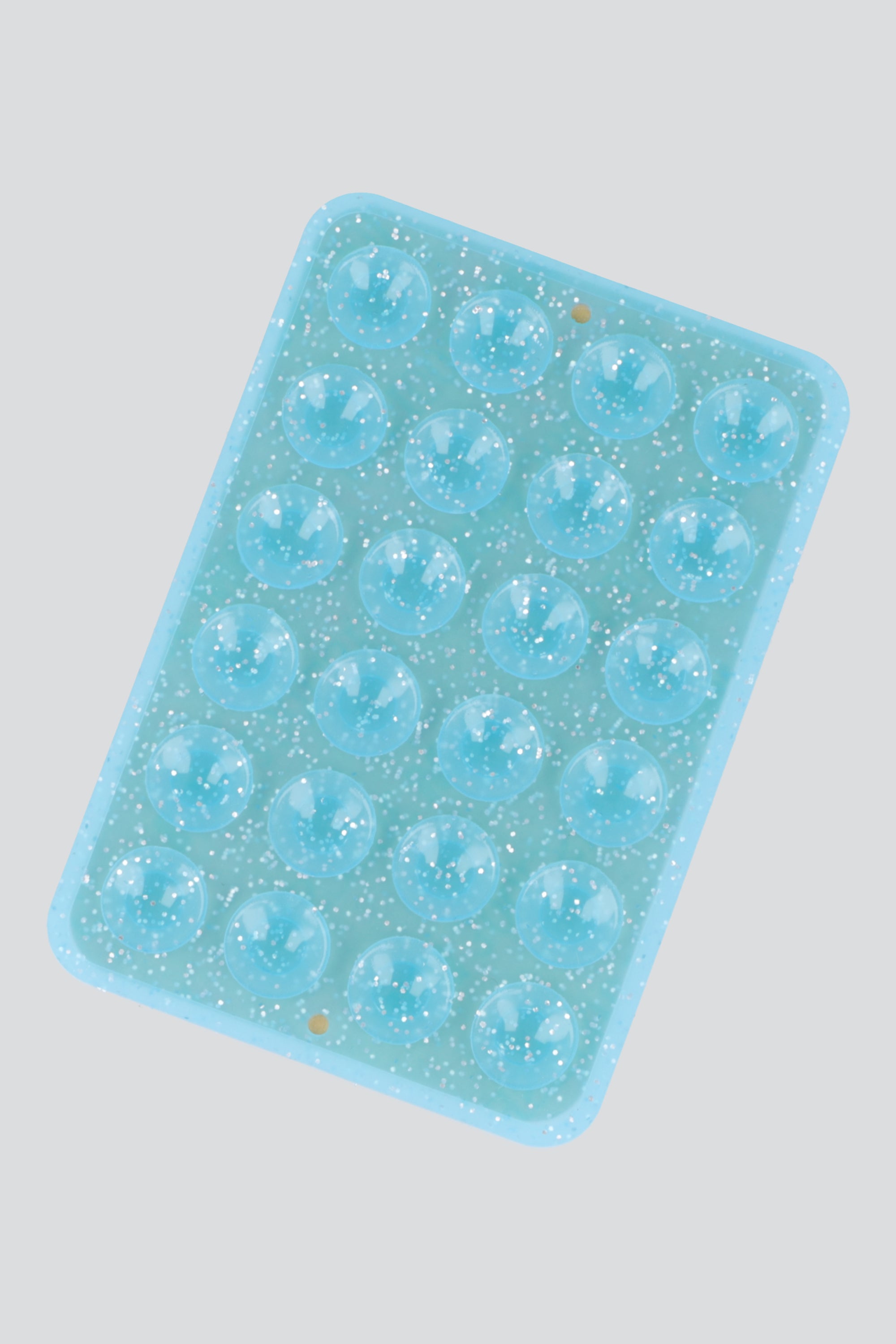 Ventosa glitter para celular AZUL