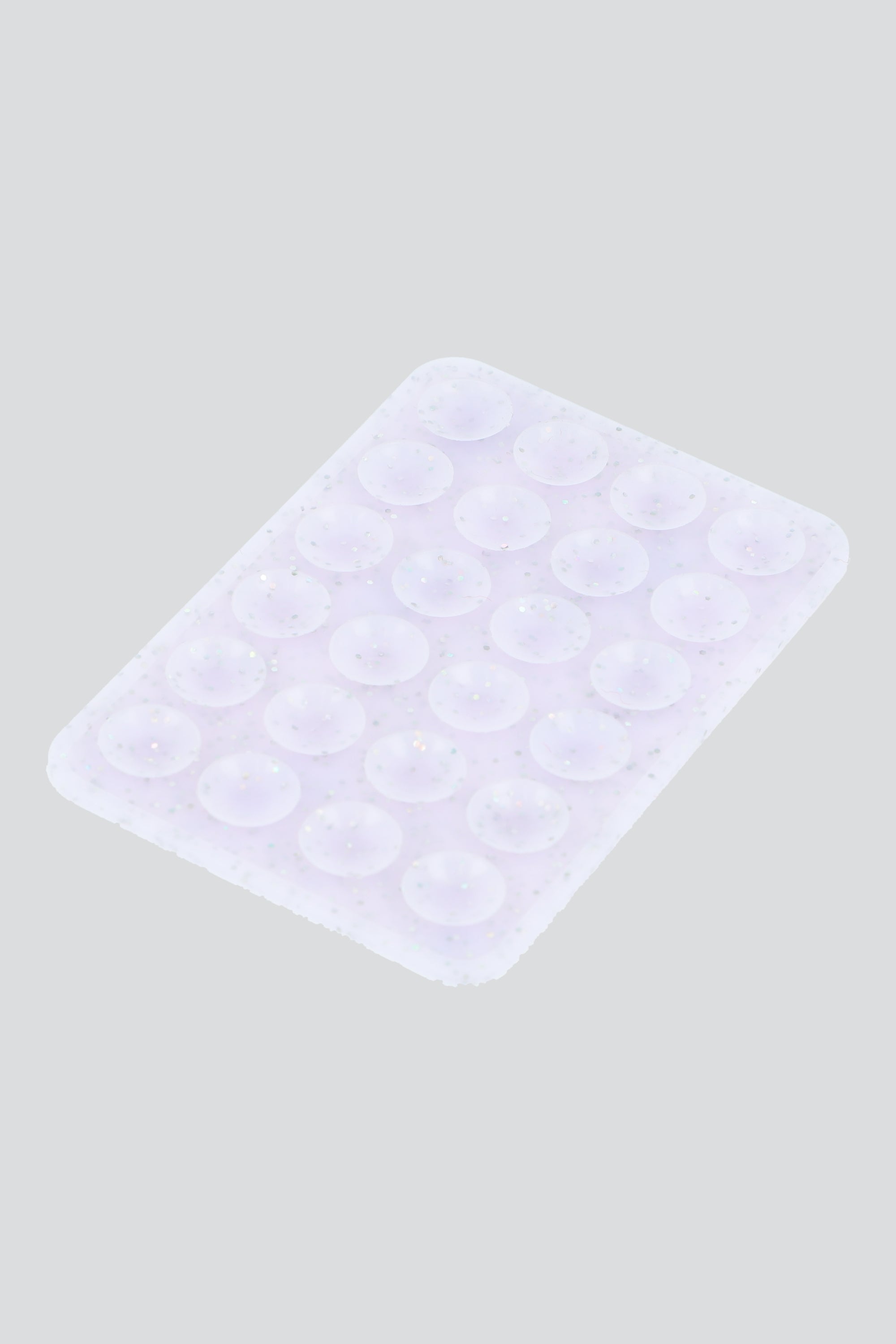 Ventosa glitter para celular BLANCO