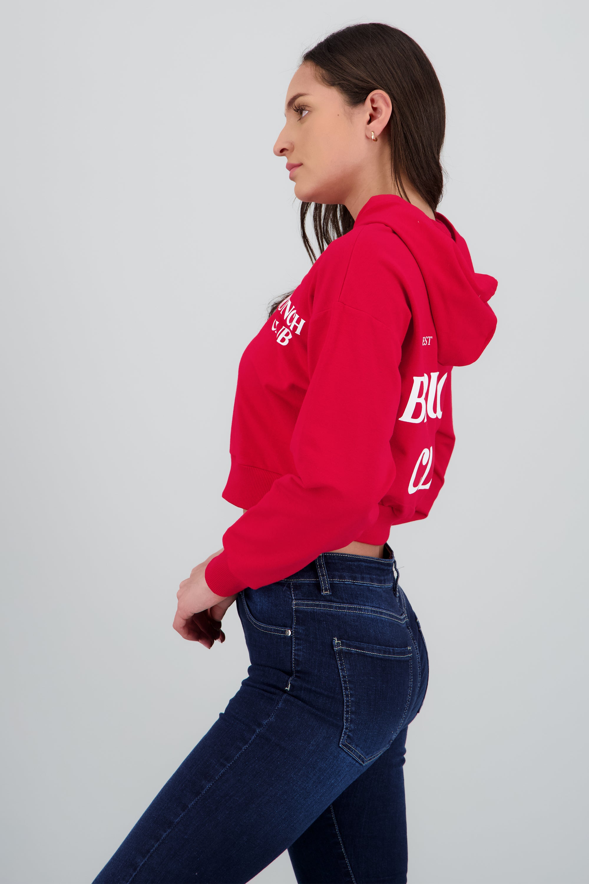 Sudadera Brunch Club ROJO