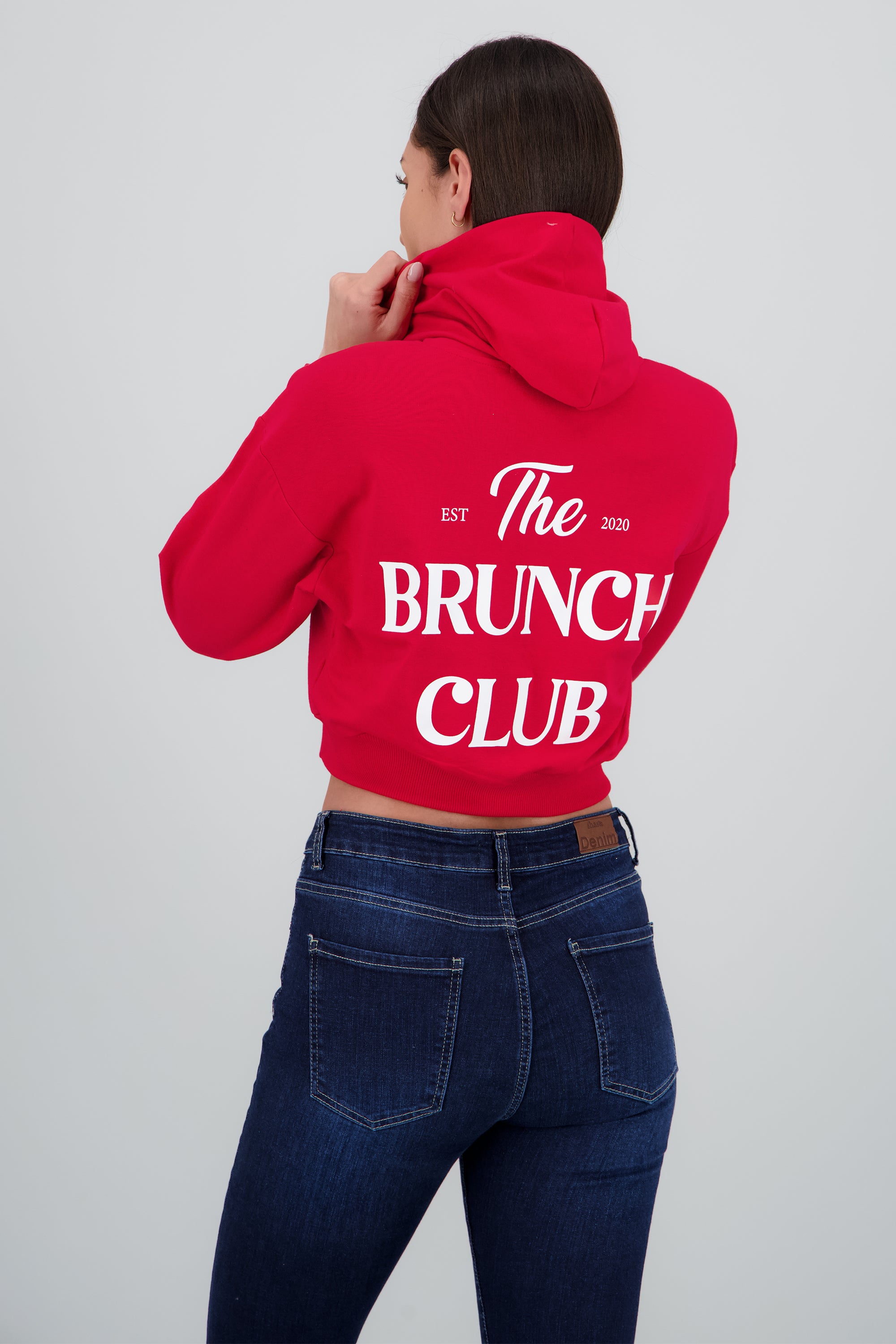 Sudadera Brunch Club ROJO