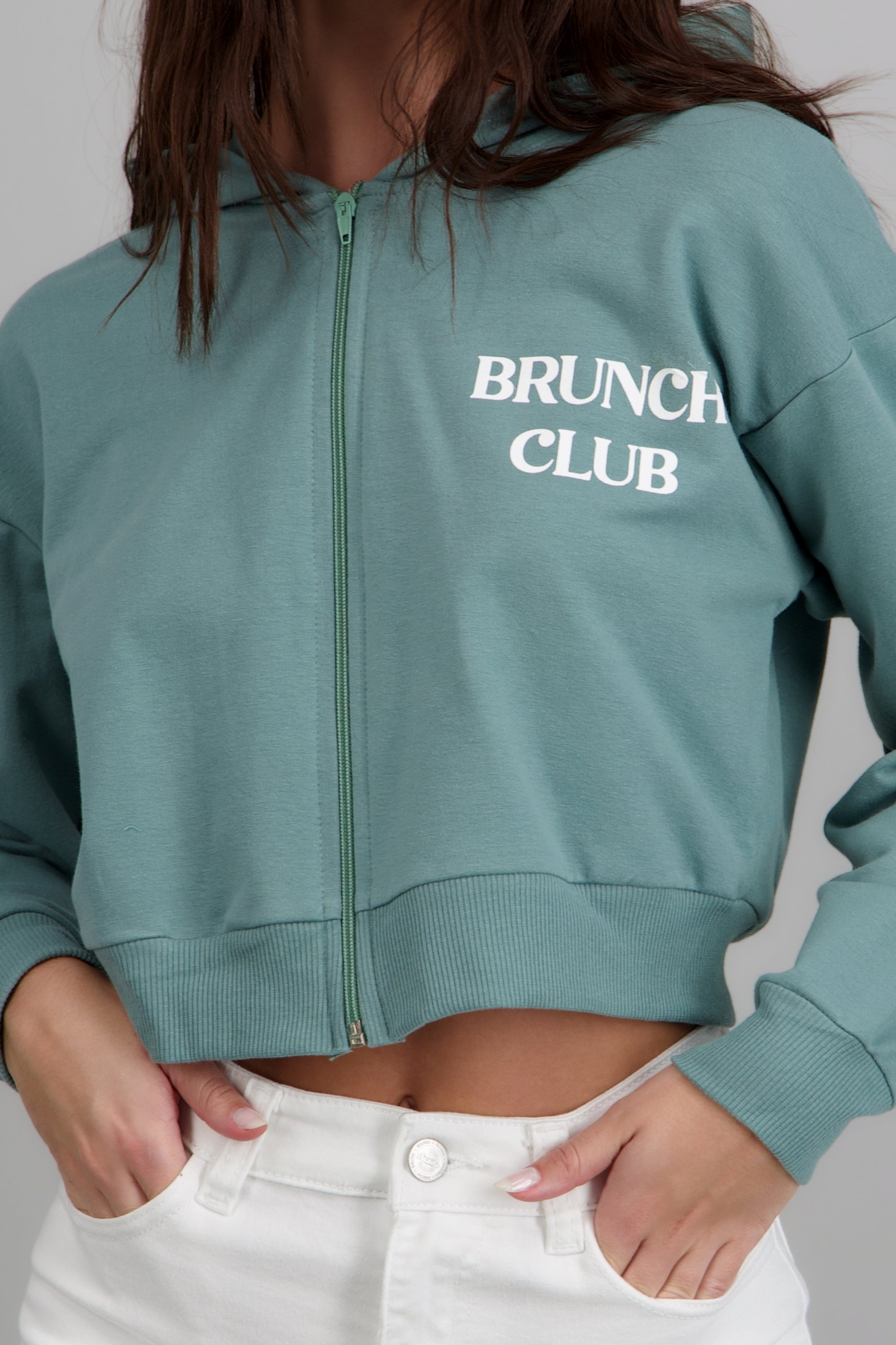 Sudadera Brunch Club SAGE