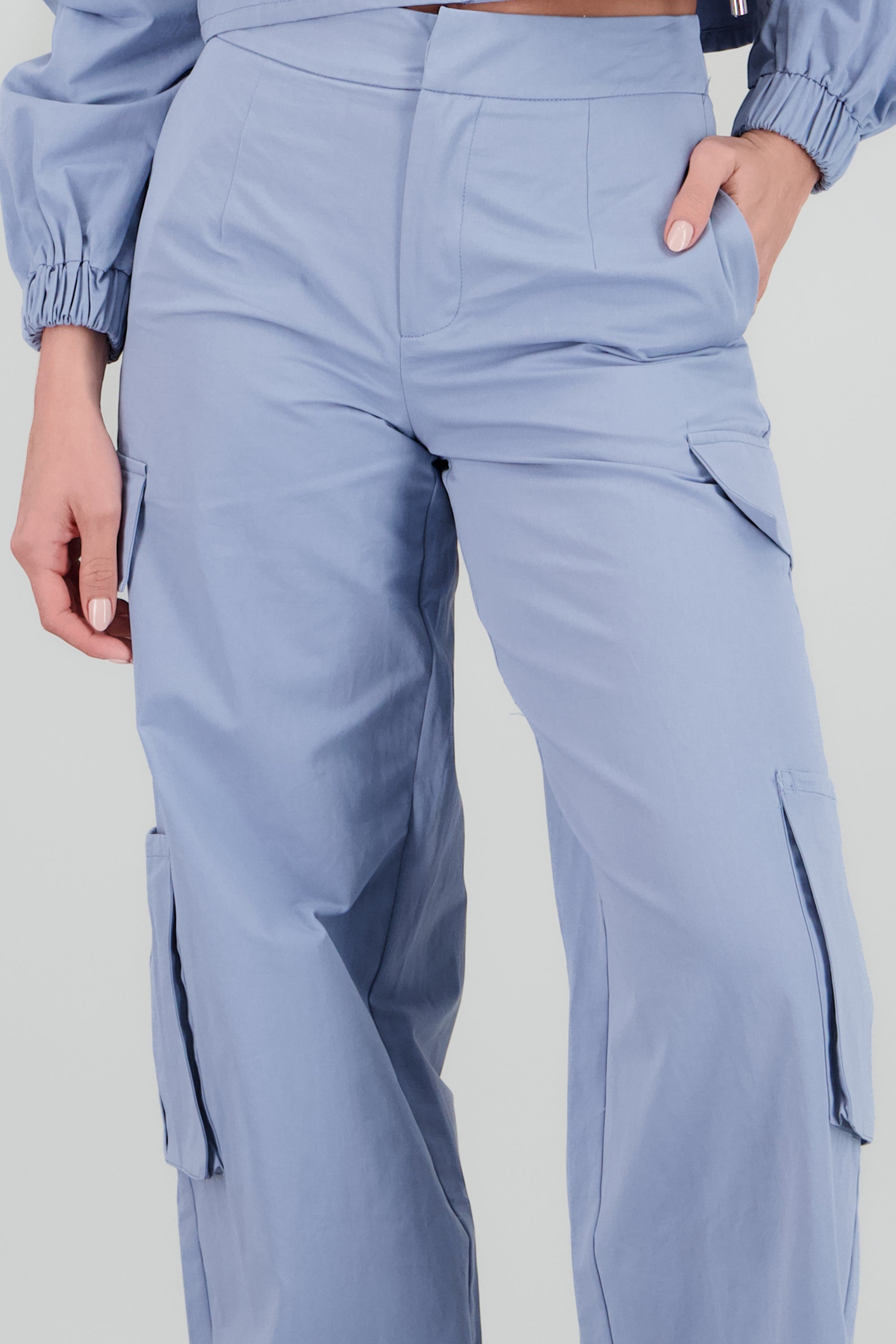 Pantalones cargo AZUL