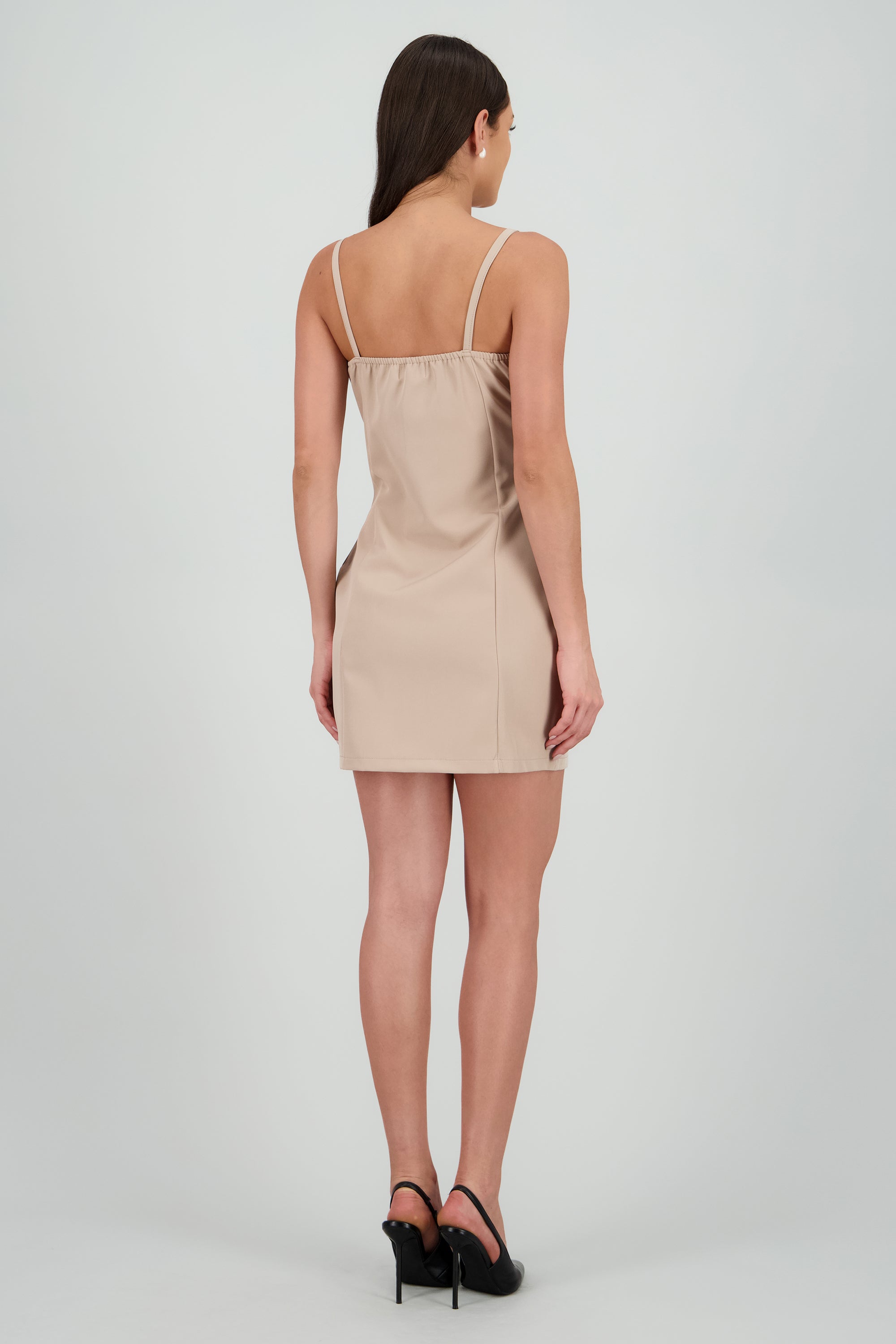 Vestido tirantes botones ARENA