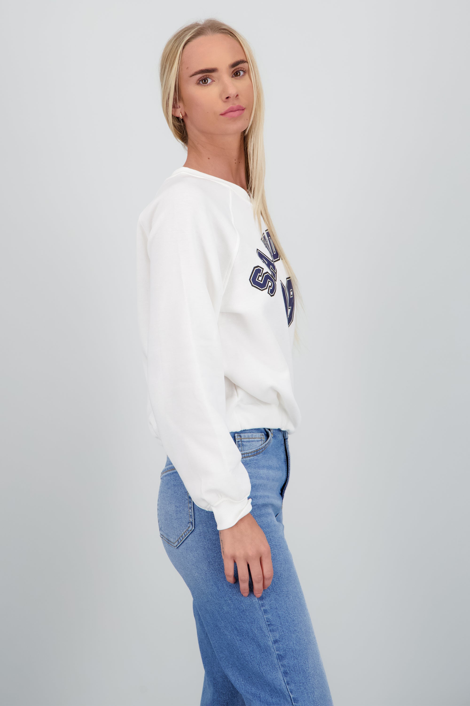 Sudadera tipo jersey San Diego BLANCO