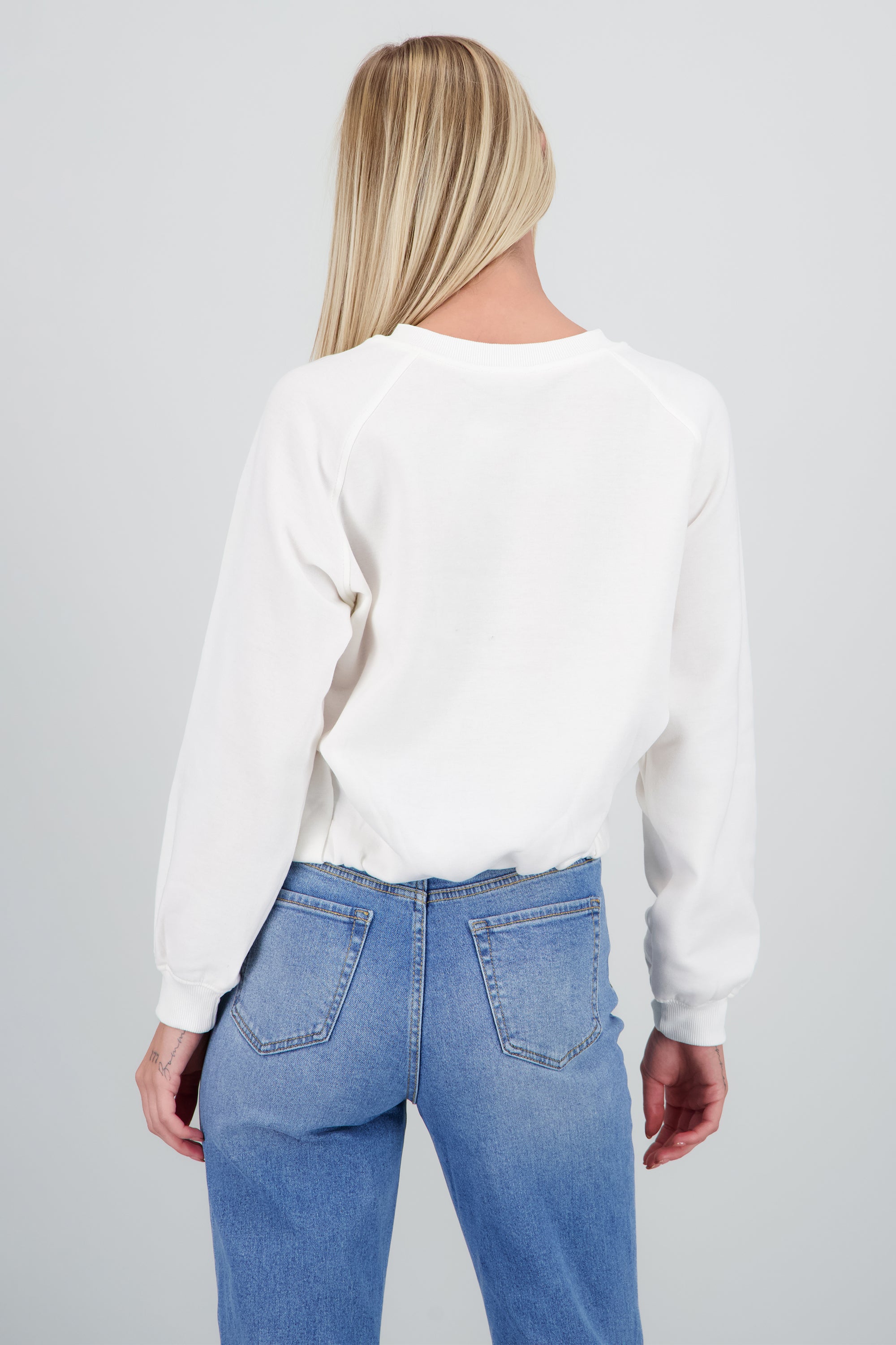 Sudadera tipo jersey San Diego BLANCO