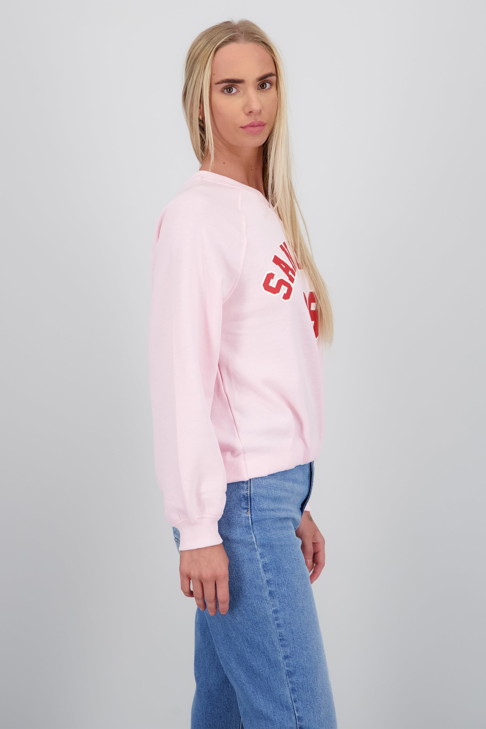 Sudadera tipo jersey San Diego ROSA
