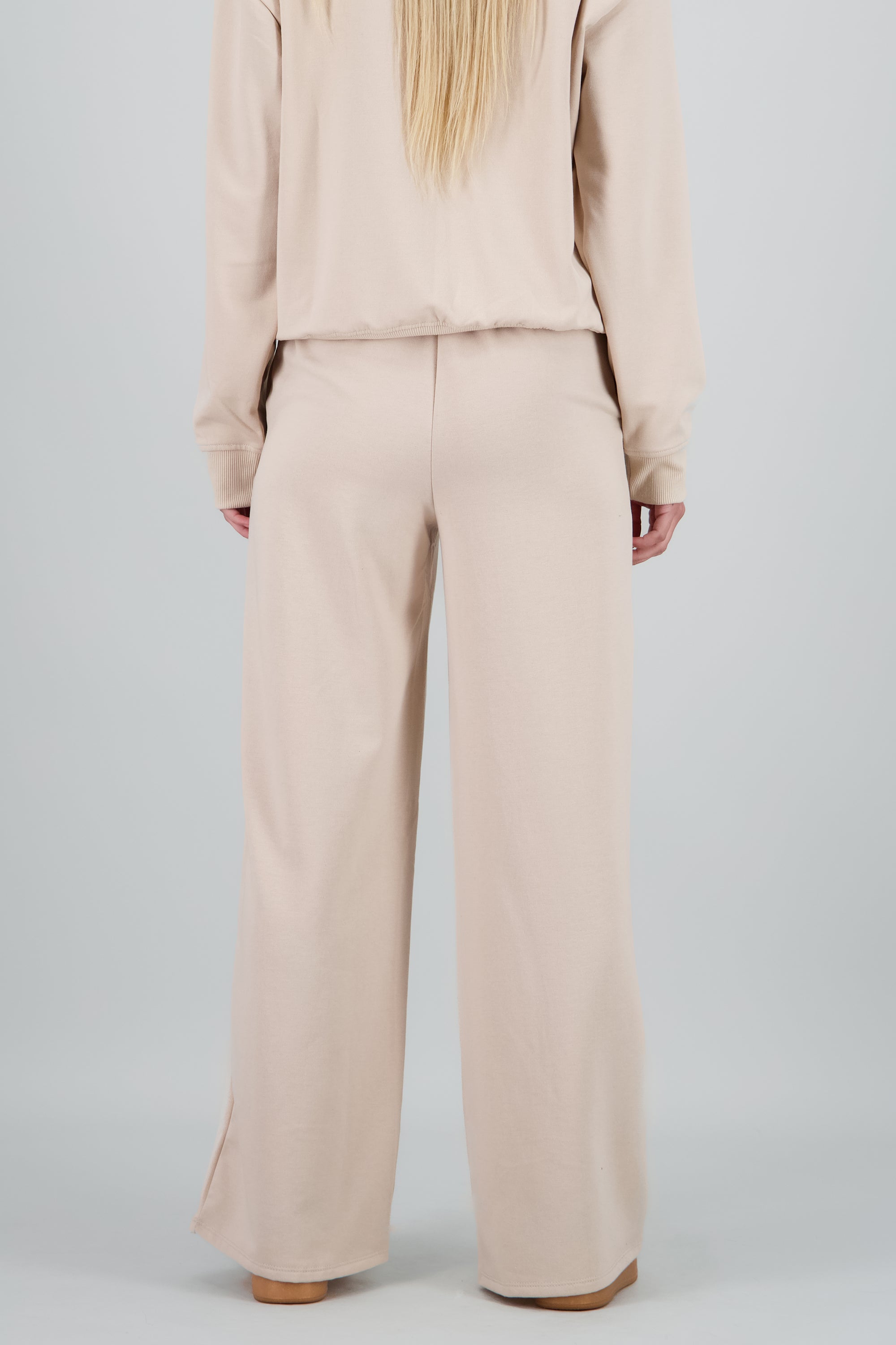 Pants amplios letras volumen BEIGE