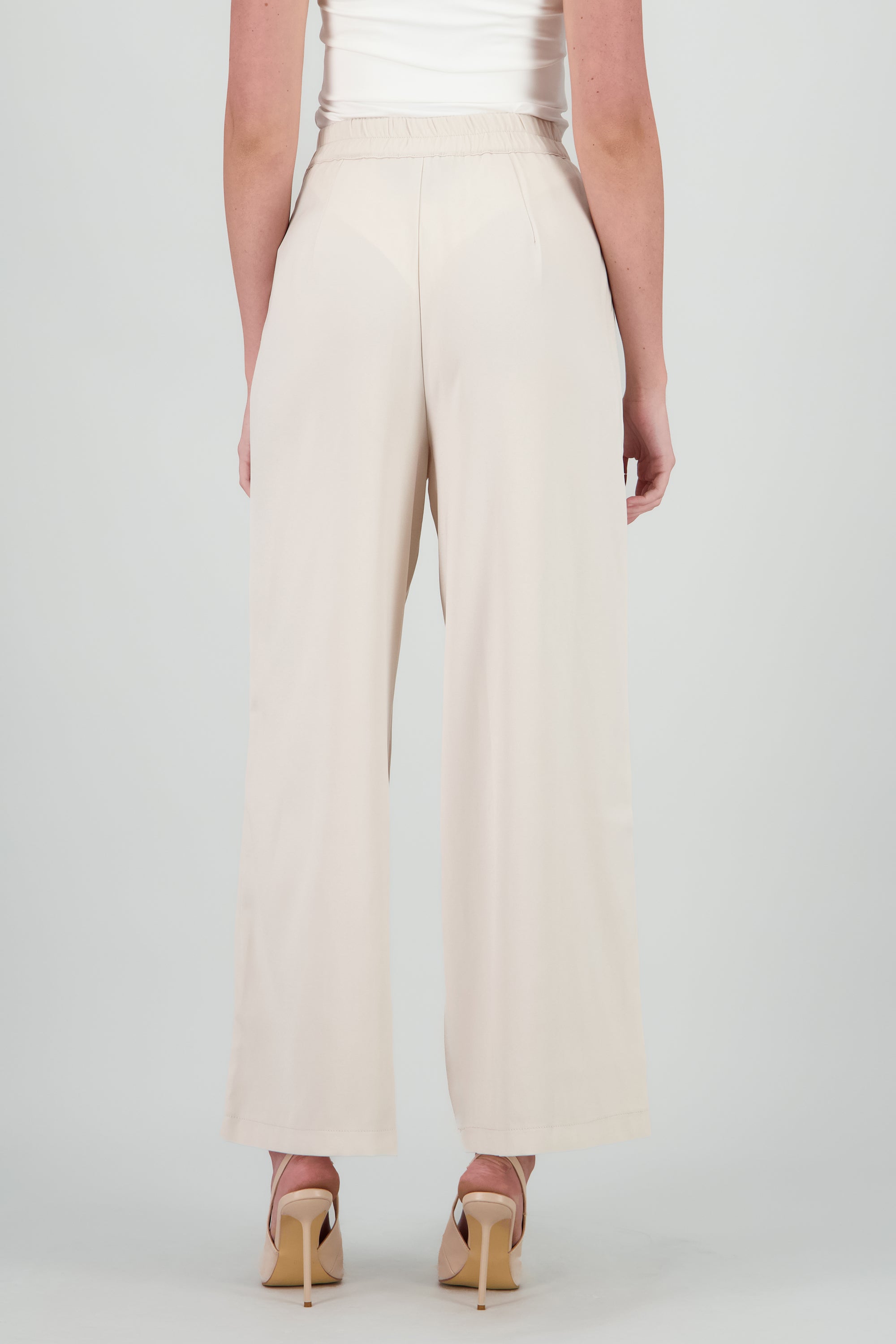 Pantalon sastre liso HUESO