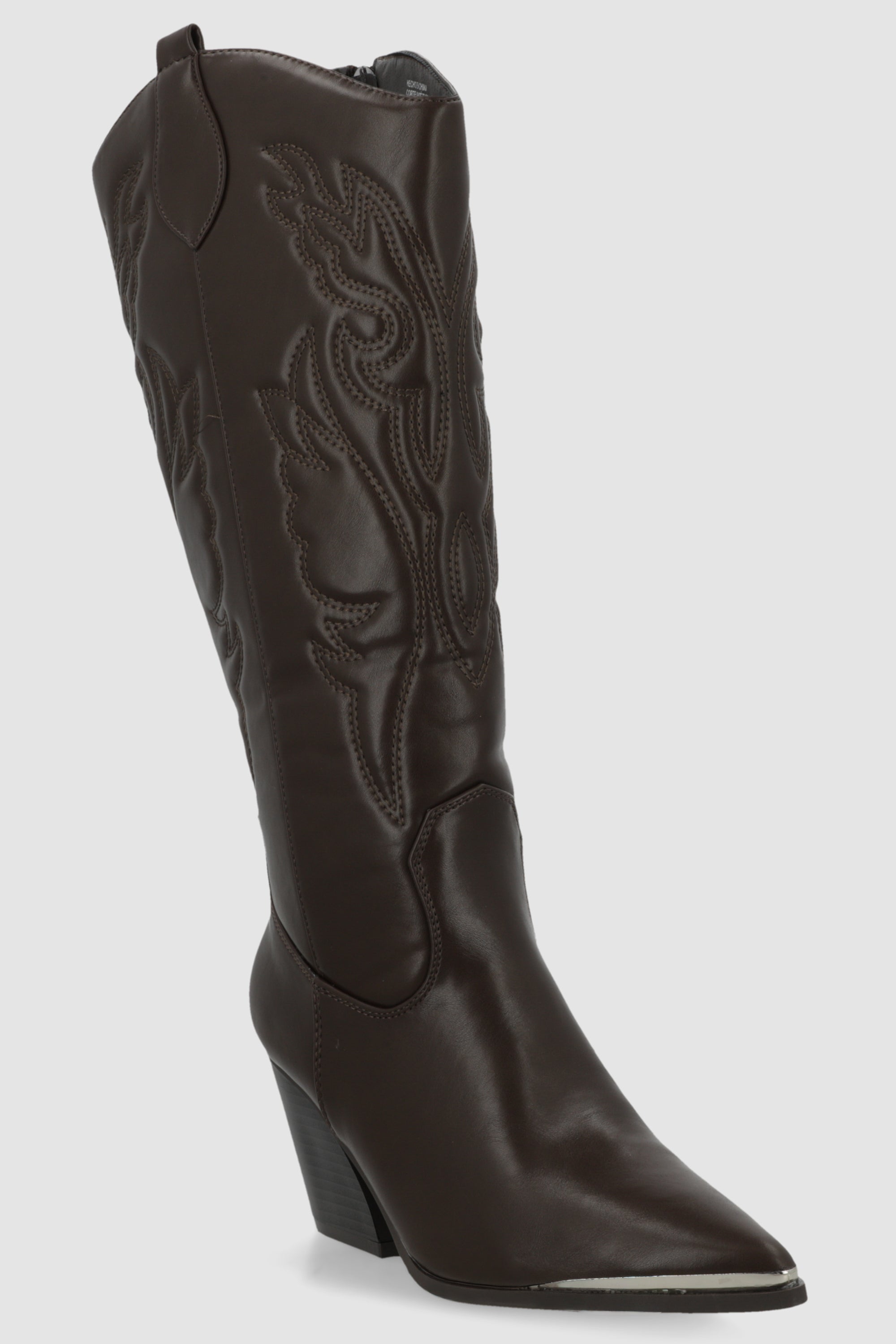 Botas Vaqueras Punta Metálica CAFE