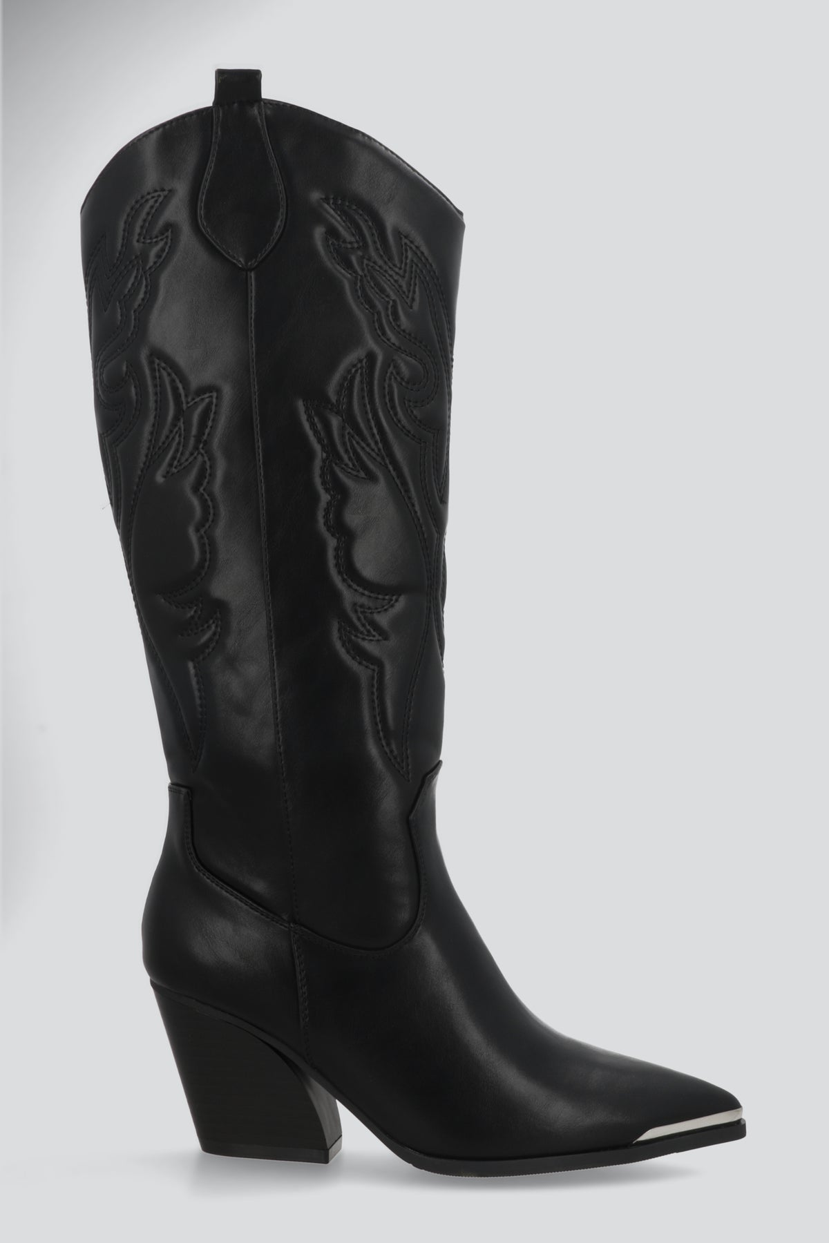 Botas Vaqueras Punta Metálica NEGRO