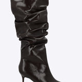 Bota alta pointy slouchy