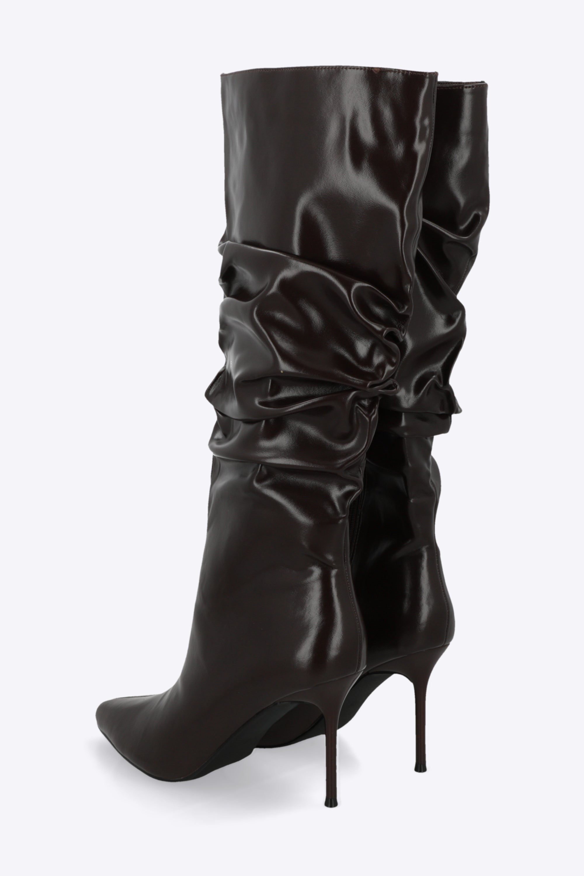 Bota alta pointy slouchy