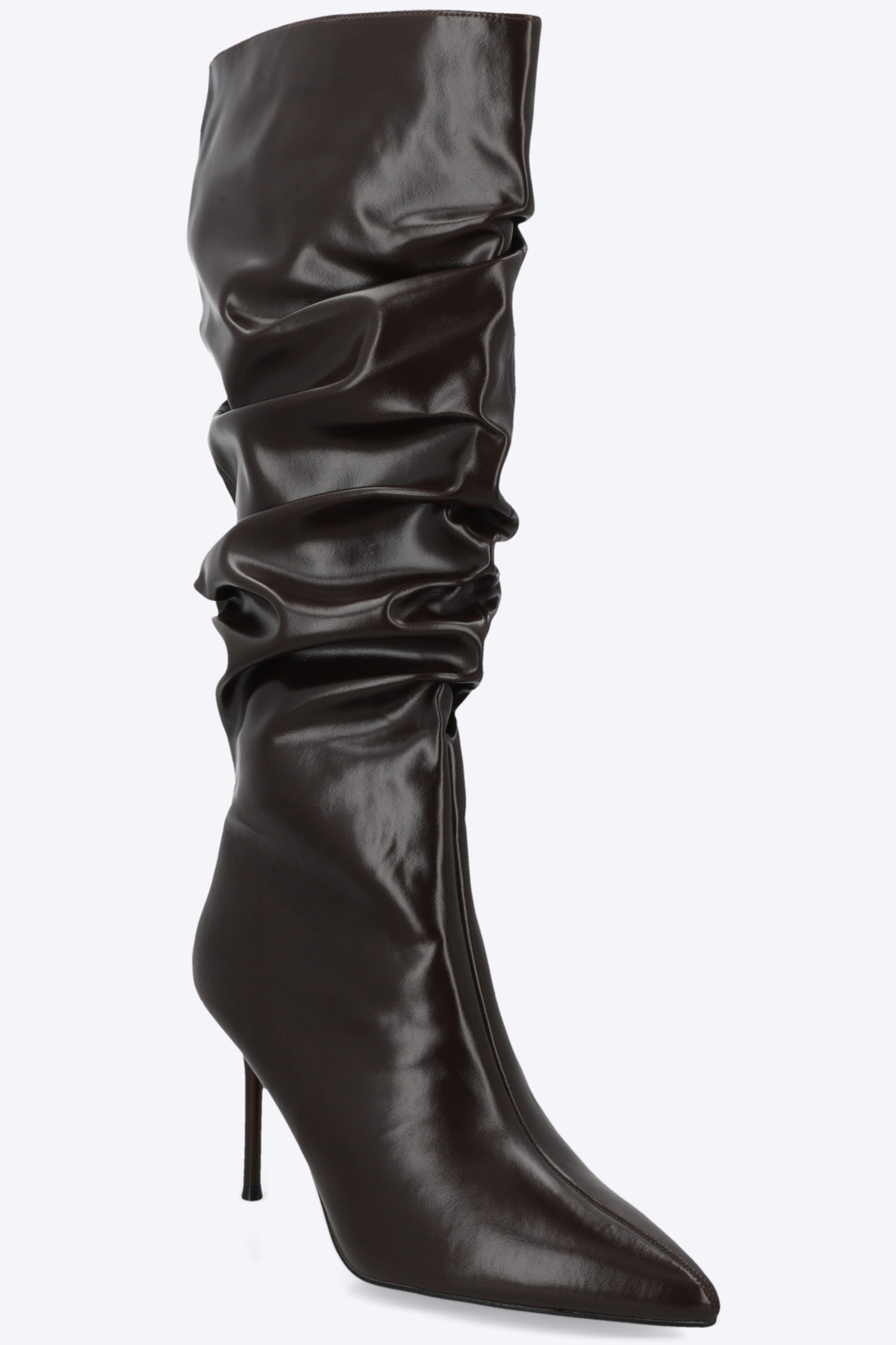 Bota alta pointy slouchy
