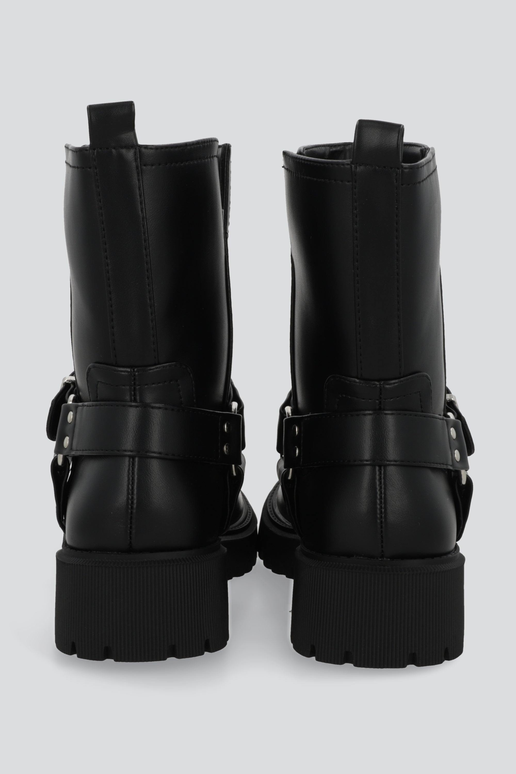 Bota motera midi NEGRO