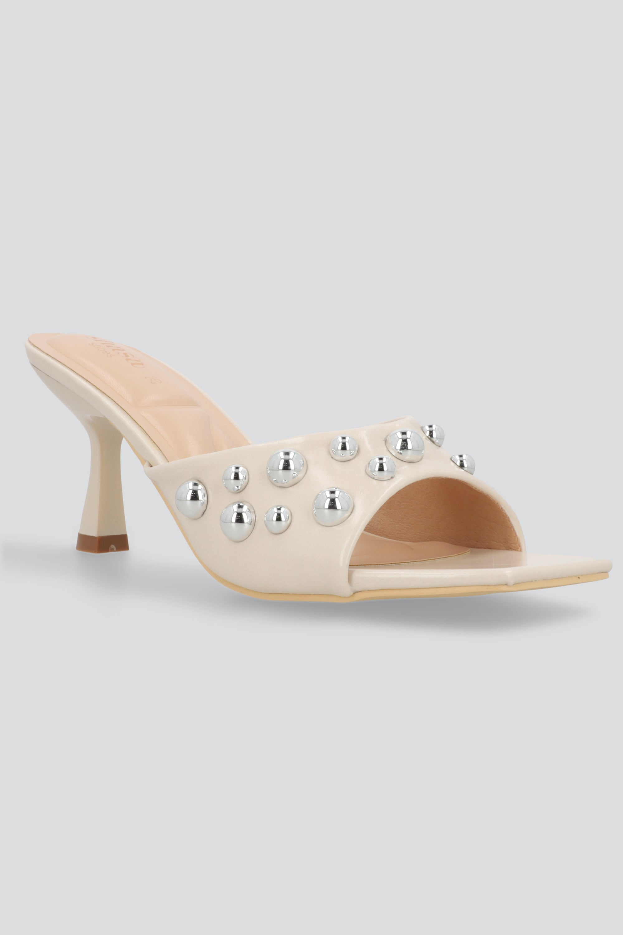 Tacon pepe toe studs 3D HUESO