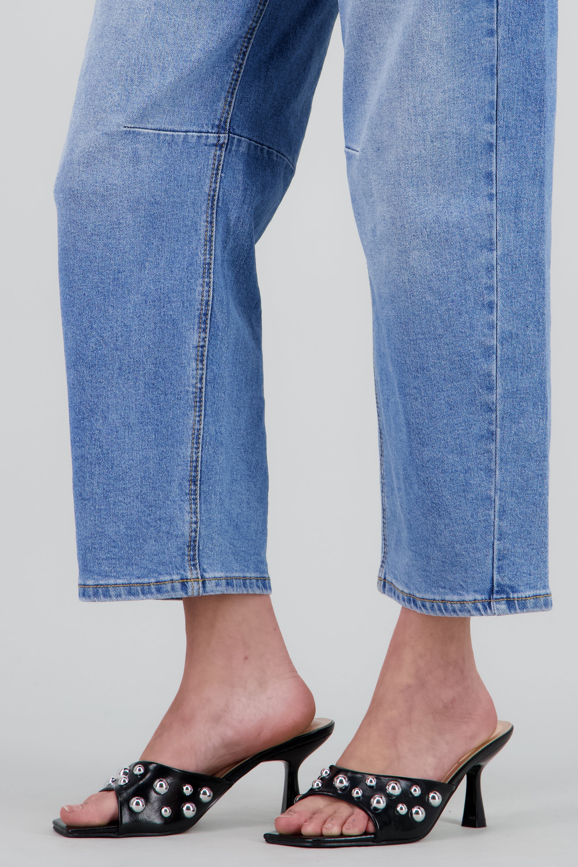 Tacon pepe toe studs 3D NEGRO