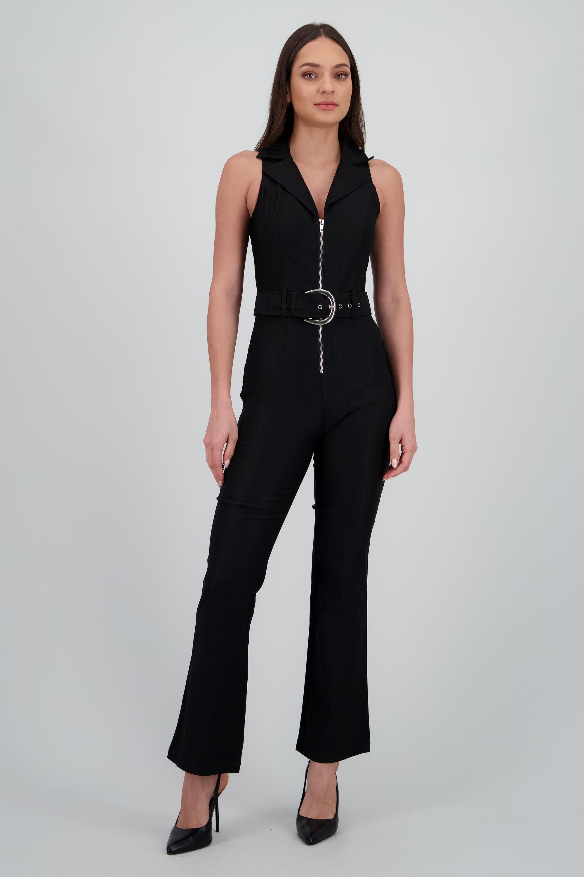 Jumpsuit cinturon NEGRO