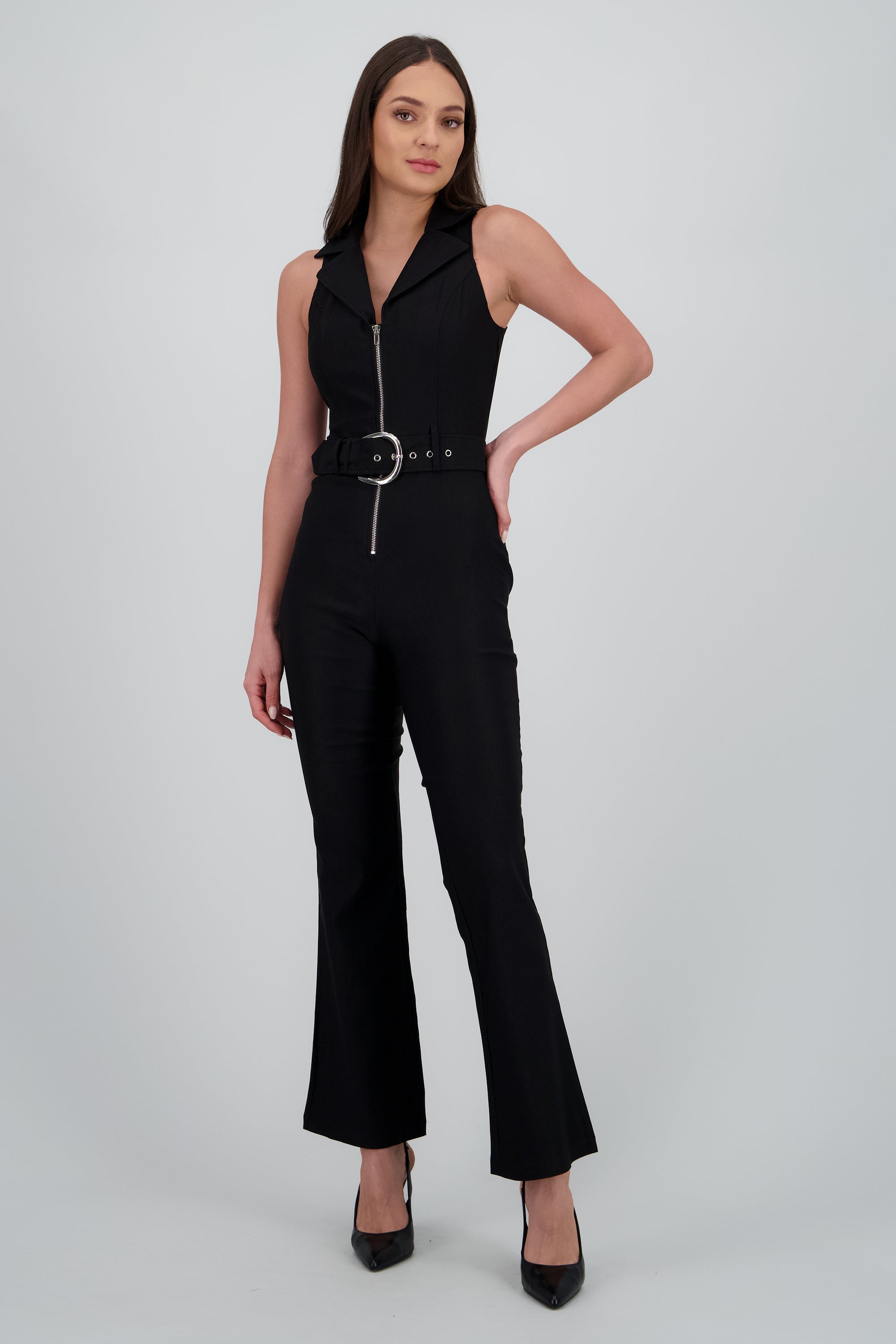 Jumpsuit cinturon NEGRO