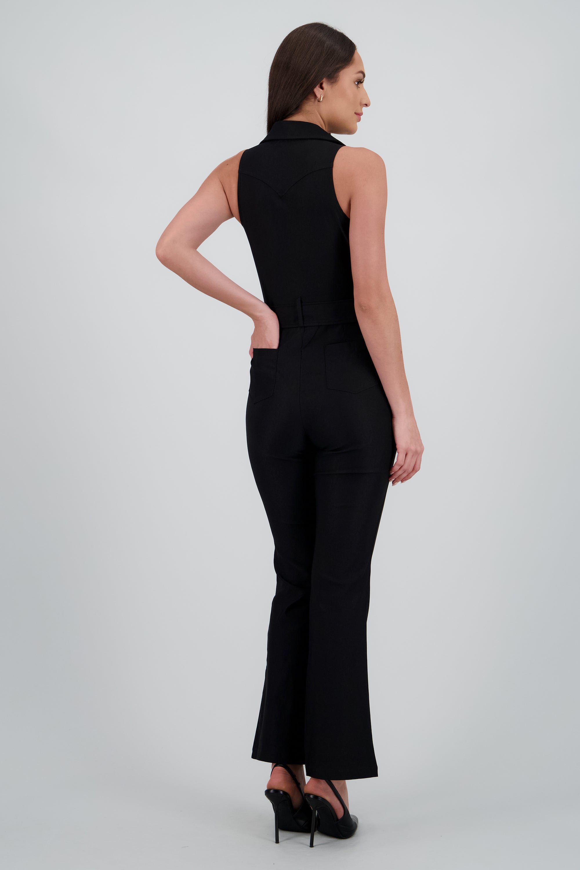 Jumpsuit cinturon NEGRO