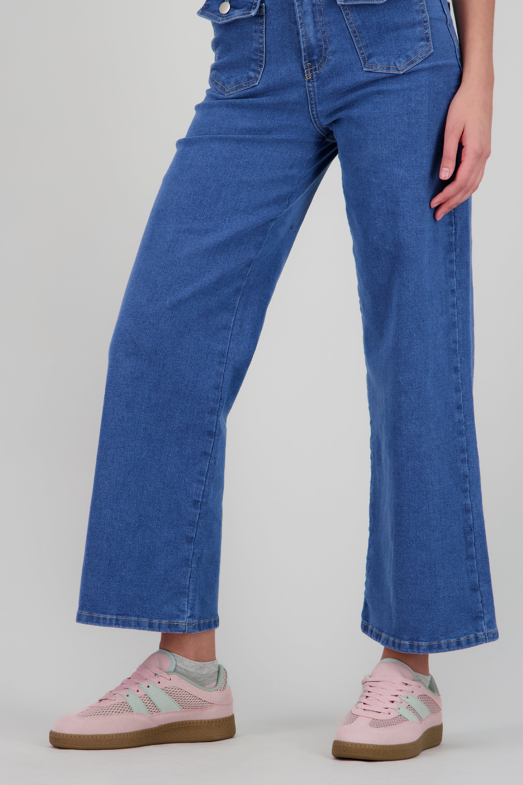 Tenis casual dos lineas detalle red ROSA